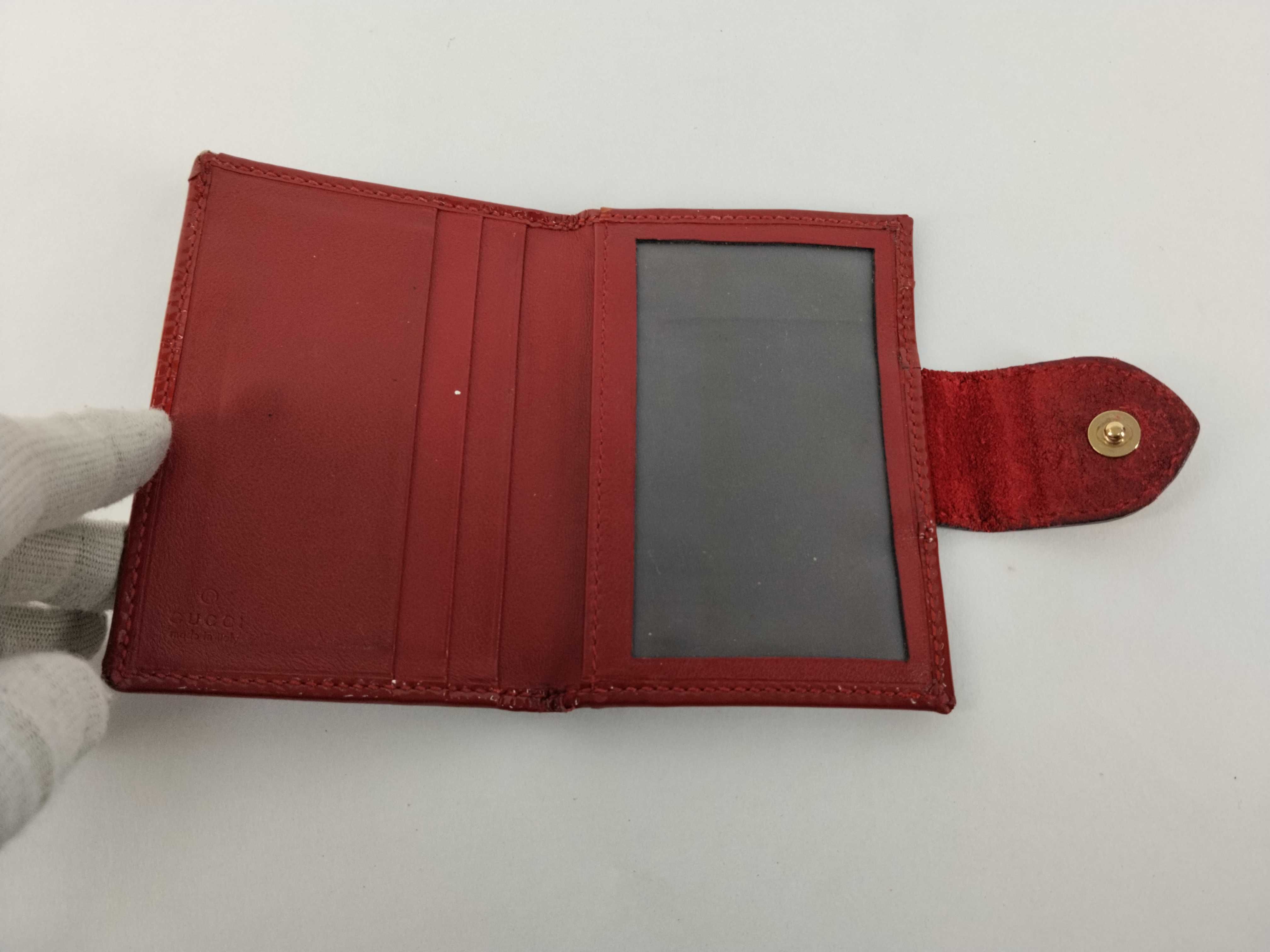 GG Card Case GG Microssima Red Card Case — view 9