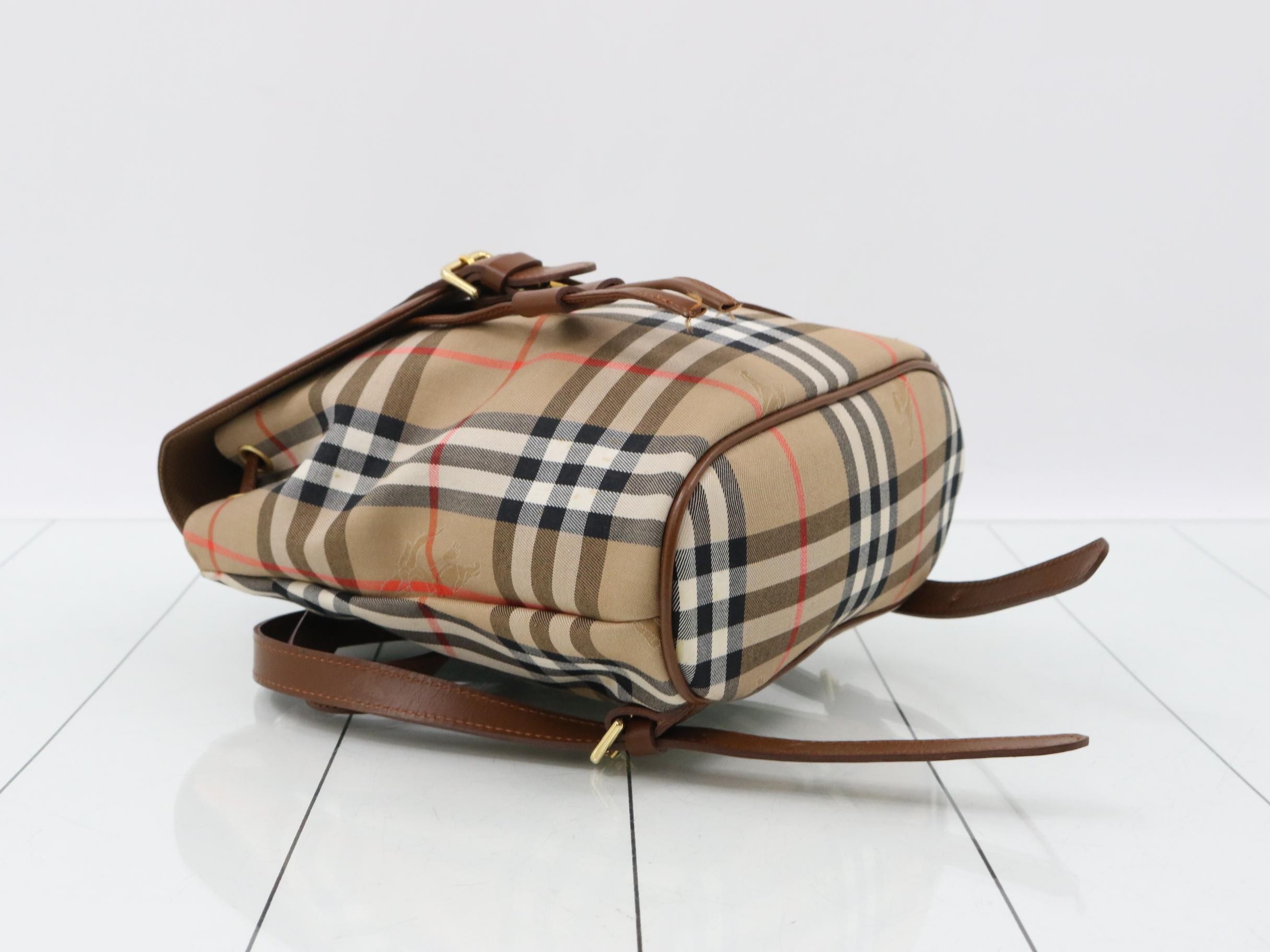 Burberrys Vintage Backpack - Nova Check — view 5