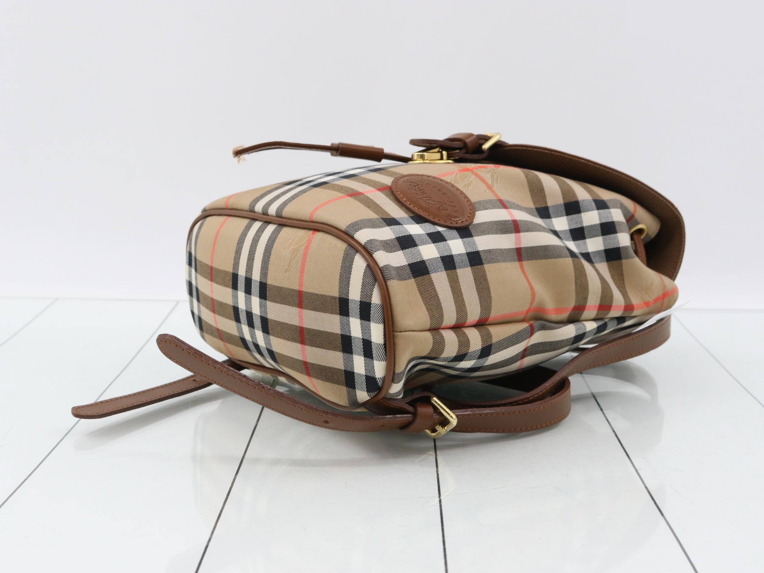 Burberrys Vintage Backpack - Nova Check — view 6