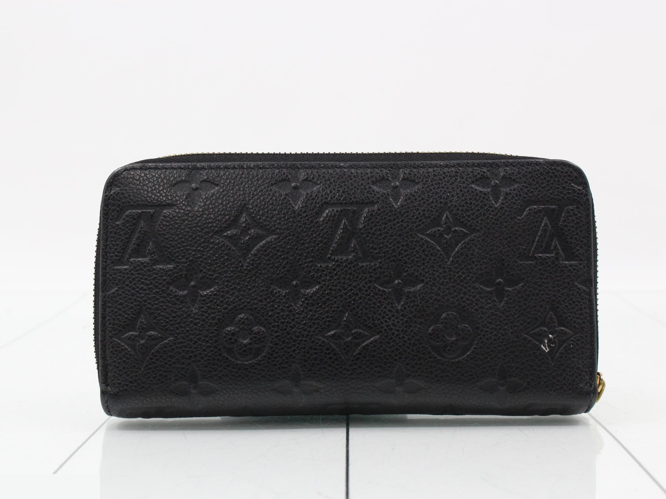 Zippy Wallet Noir Empreinte — view 2