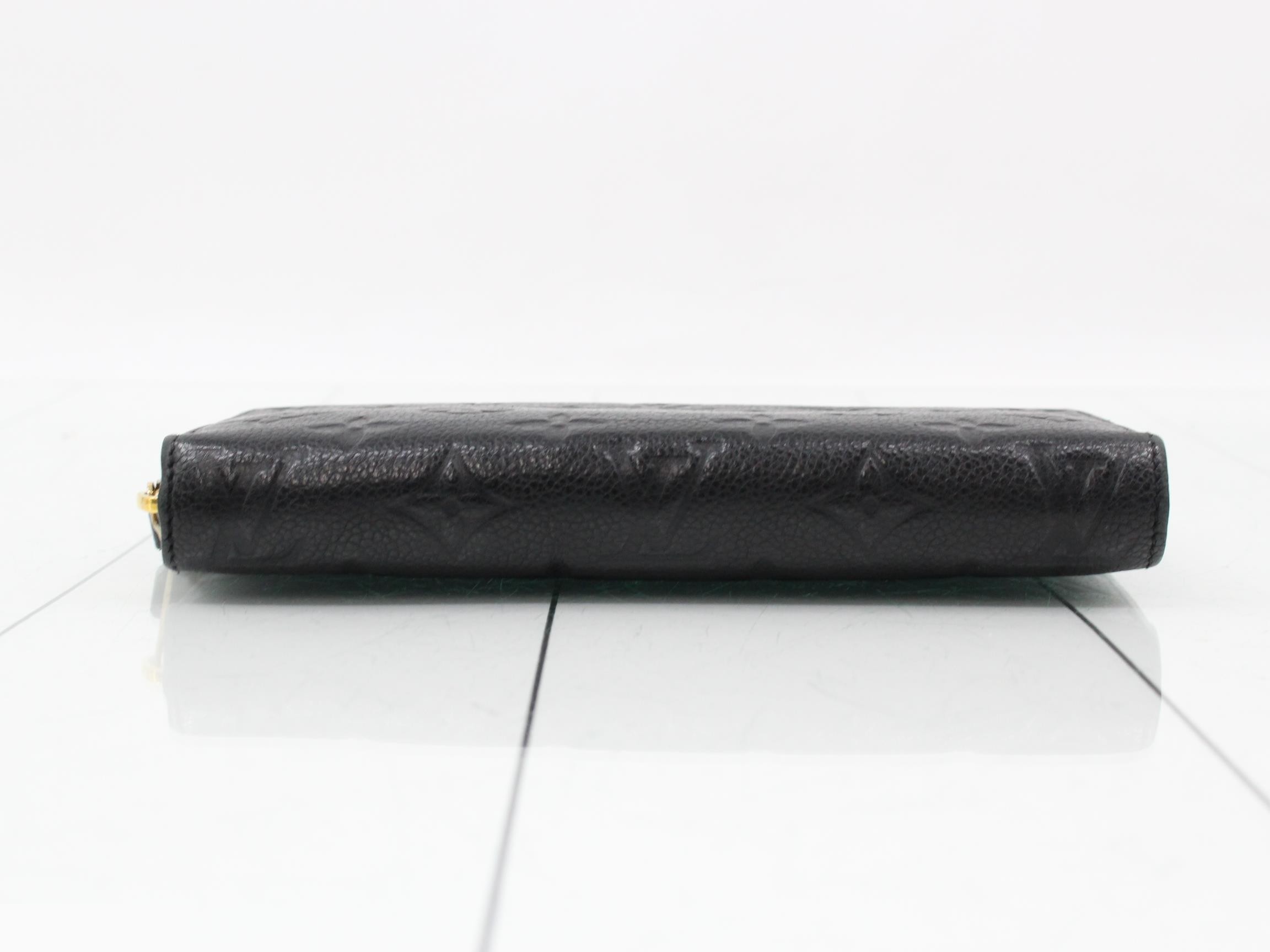 Zippy Wallet Noir Empreinte — view 3