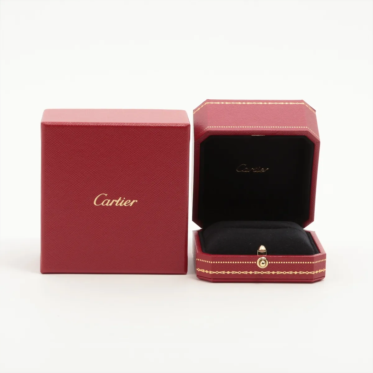 Trinity 5-Diamond Ring, 750 (Yellow Gold x Pink Gold x White Gold), 9.3g, Size 47, TR2007 — view 5