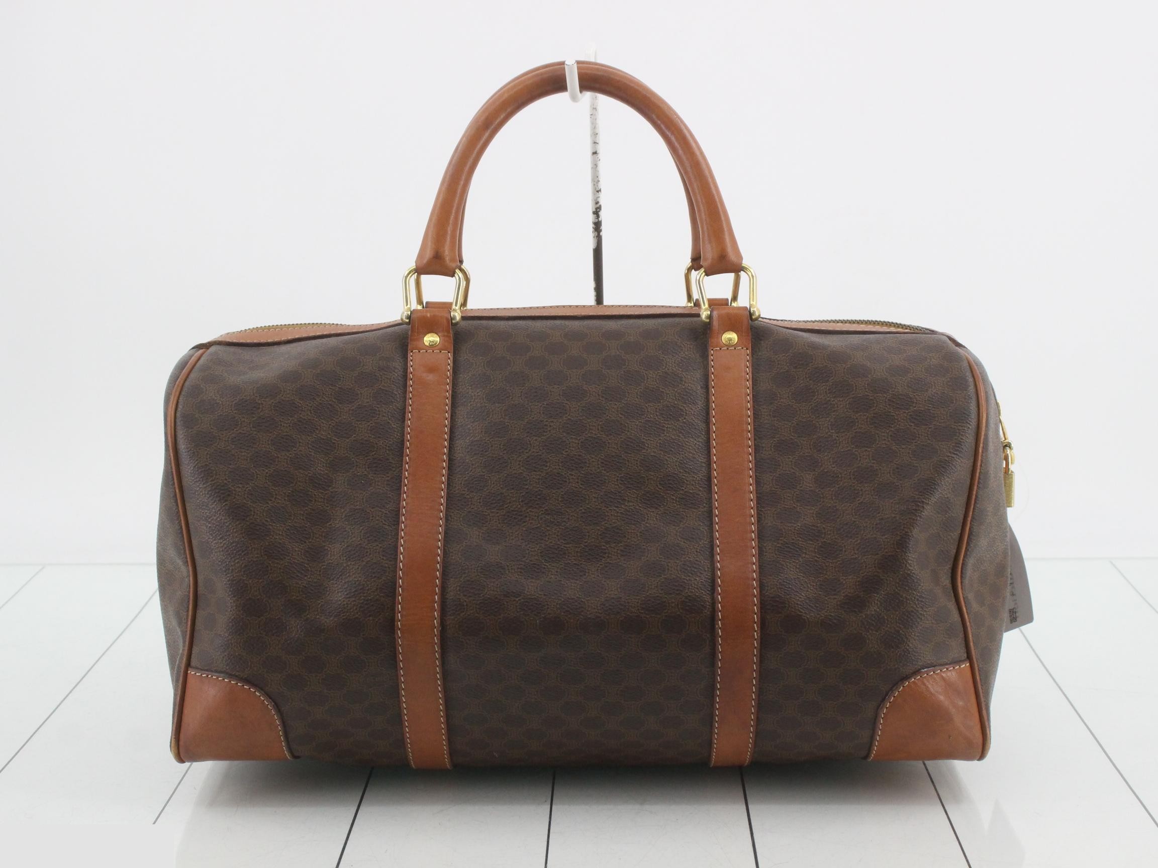 Boston bag, Macadam, PVC — view 2