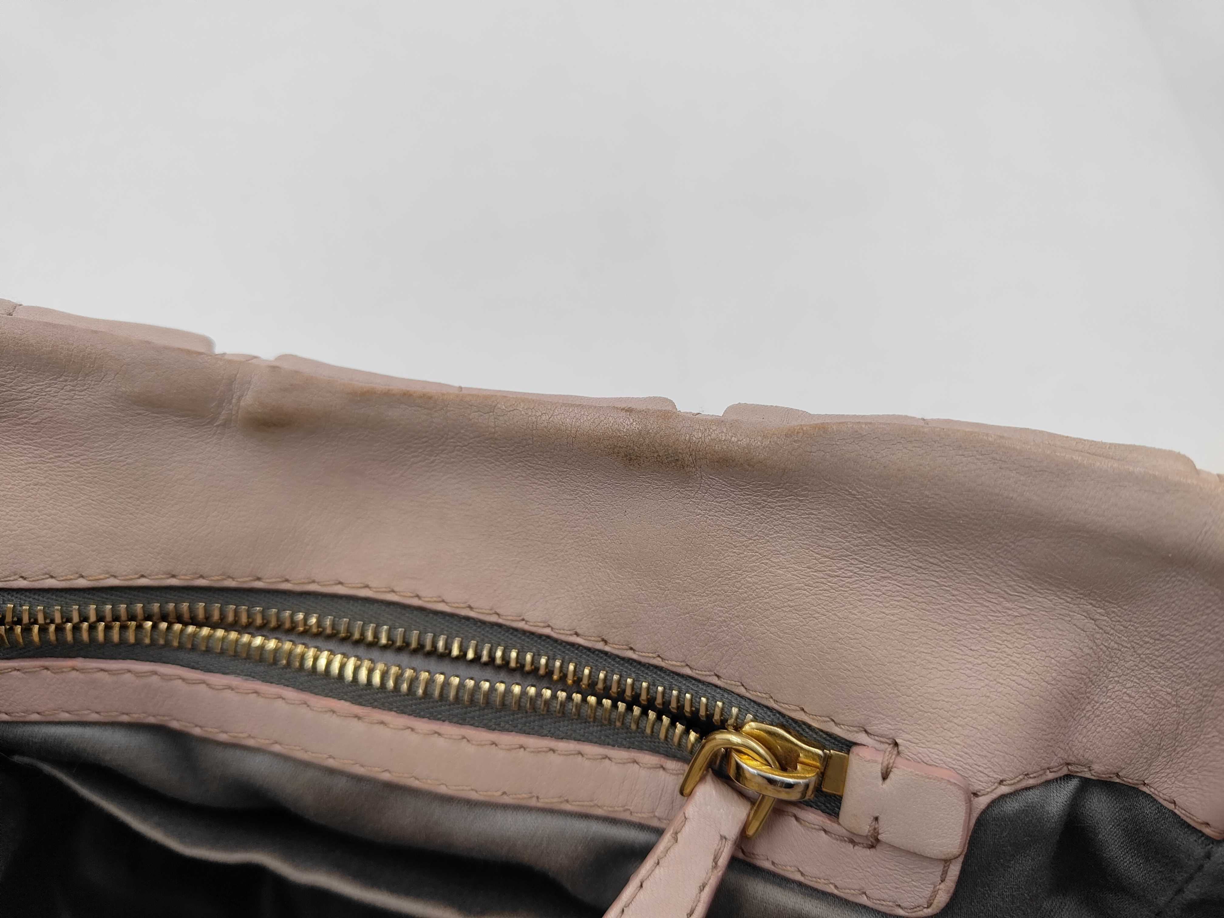 Matelassé 2-Way Bag with Long Strap, Pink Shoulder Bag — view 14