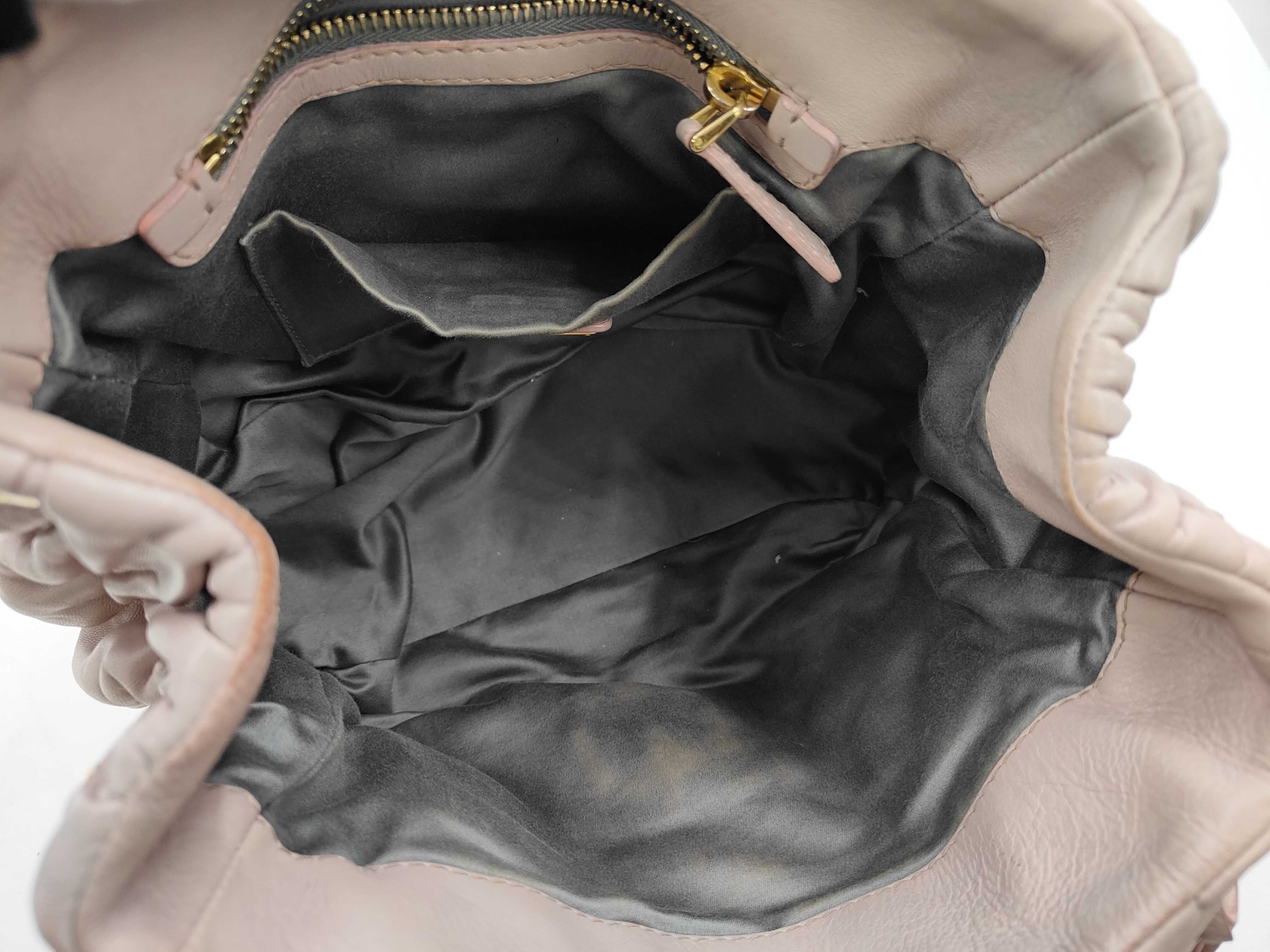Matelassé 2-Way Bag with Long Strap, Pink Shoulder Bag — view 10