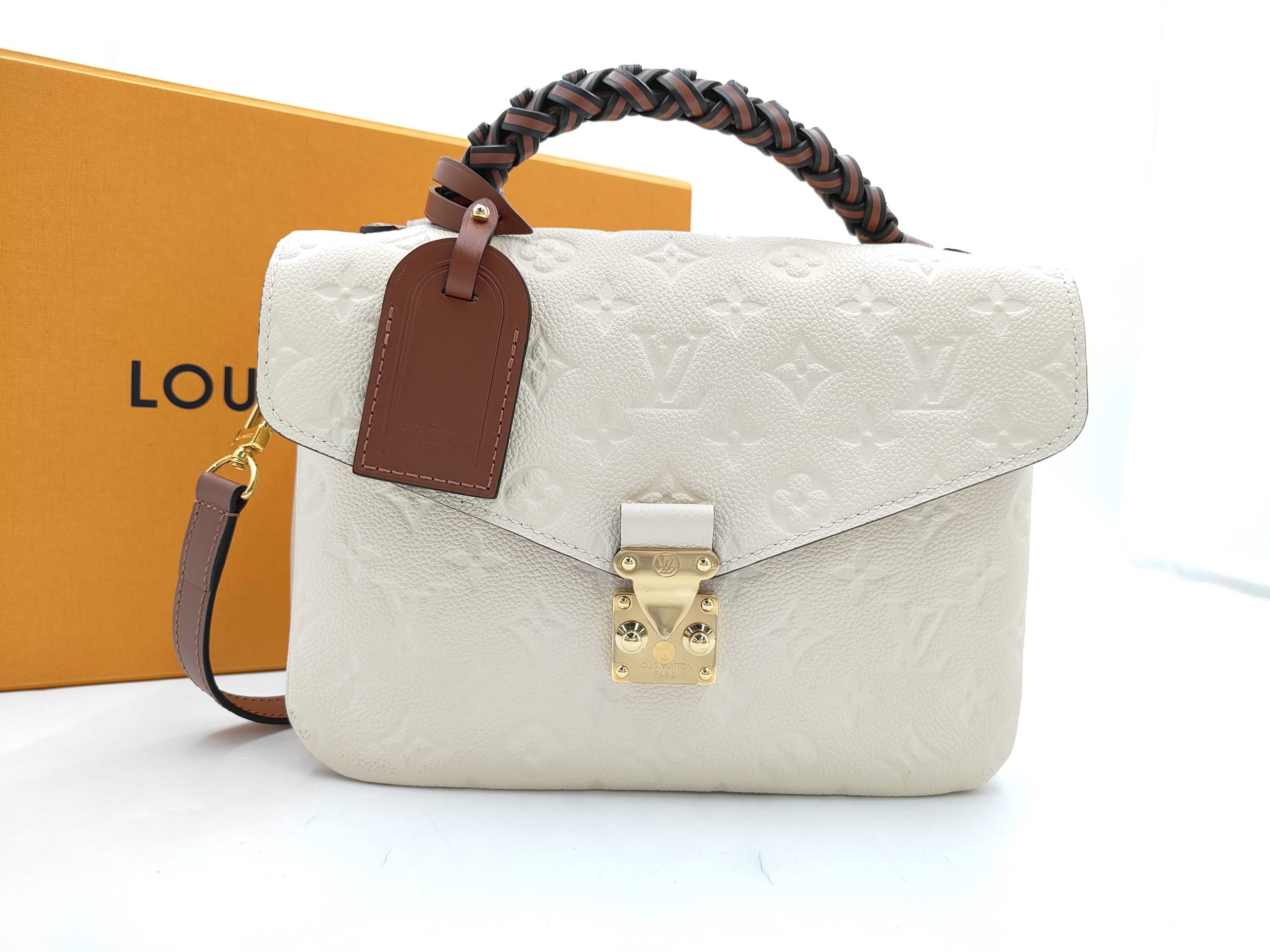 Monogram Empreinte M53940 Pochette Métis Braided Handle Shoulder Bag