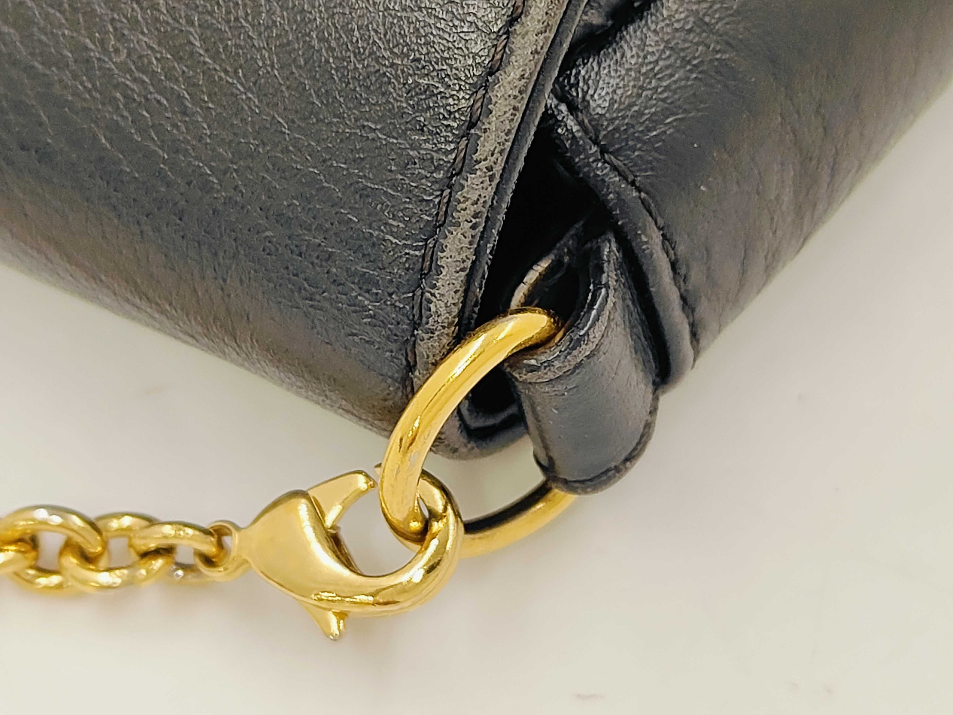 FF logo hardware chain shoulder bag — view 5