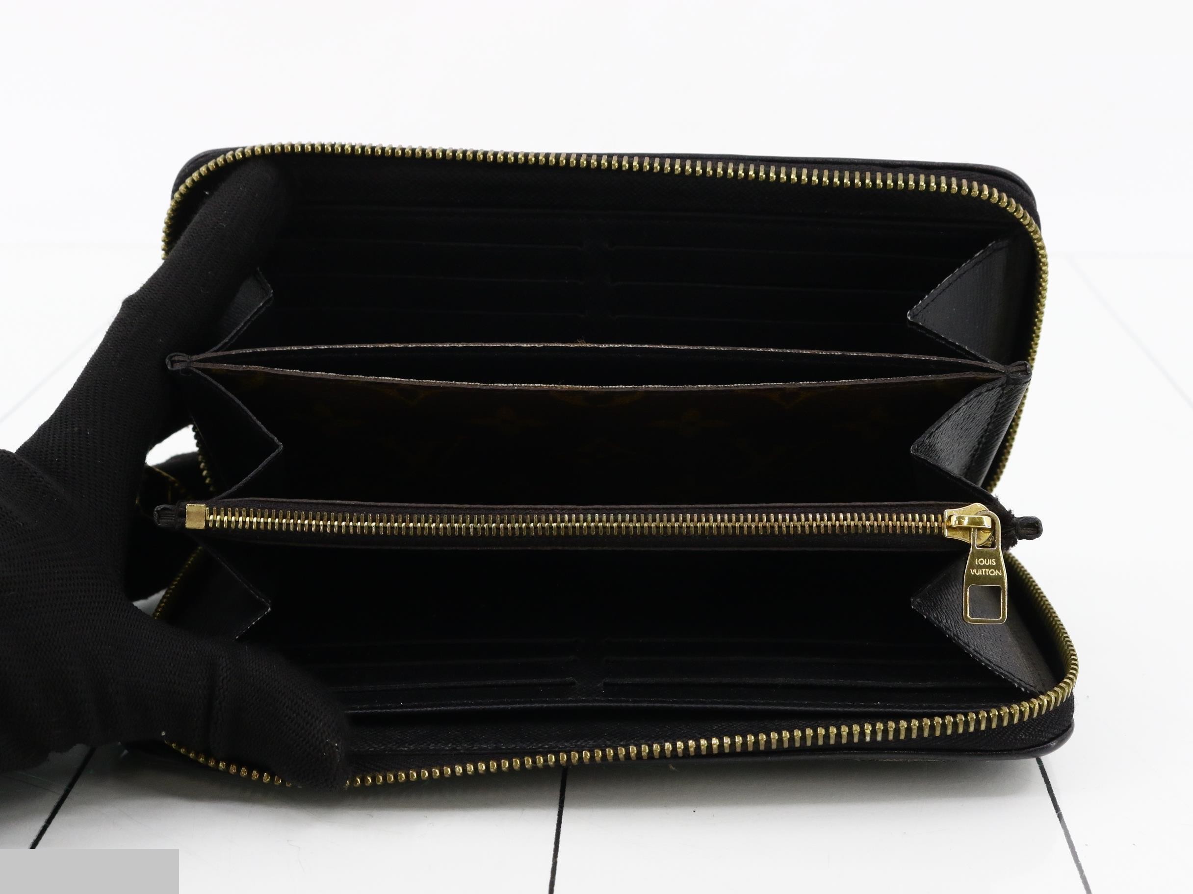 Monogram Macassar Long Wallet — view 4