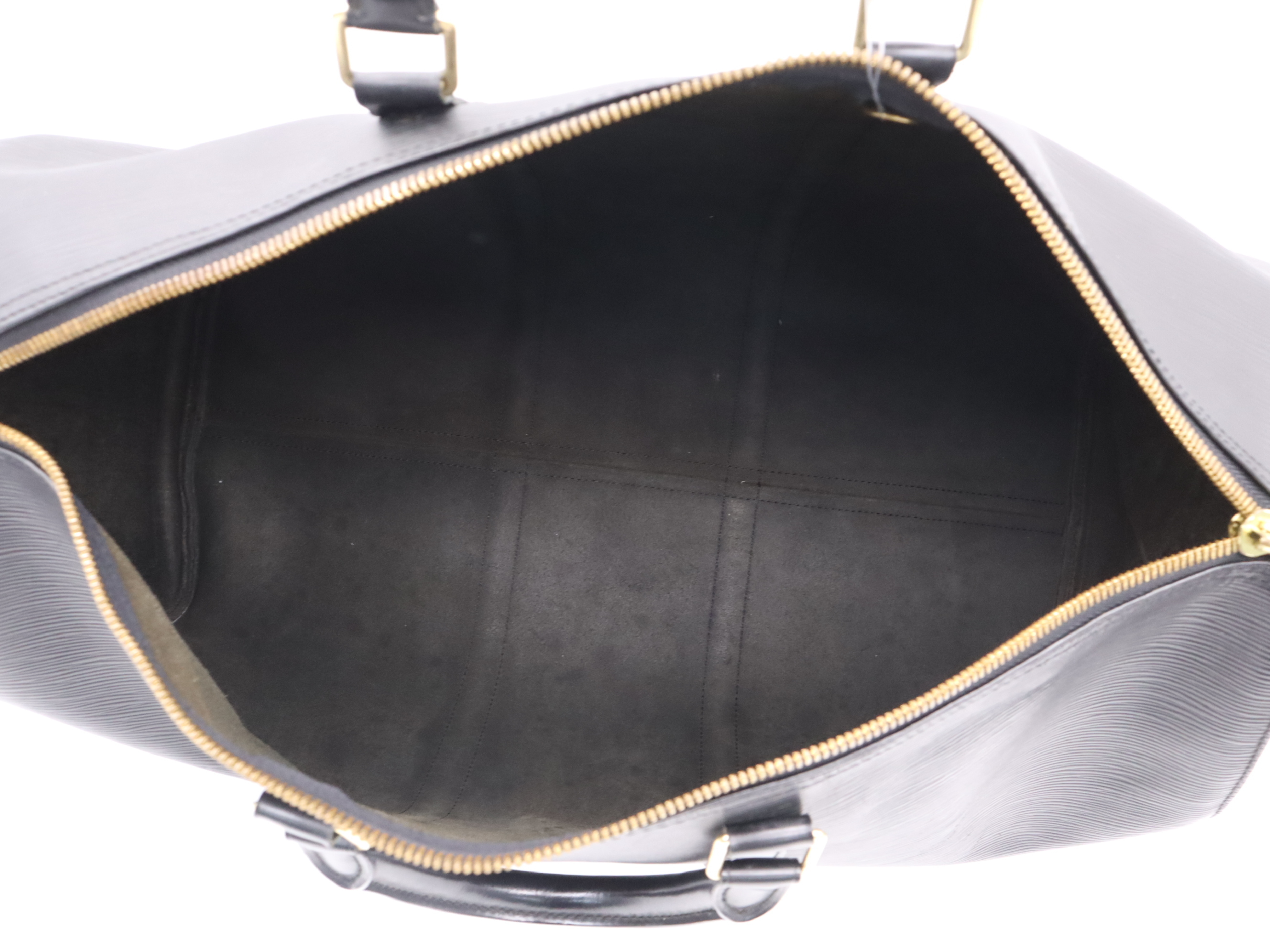 M42962 Epi Keepall 50 Noir Boston Bag — view 12