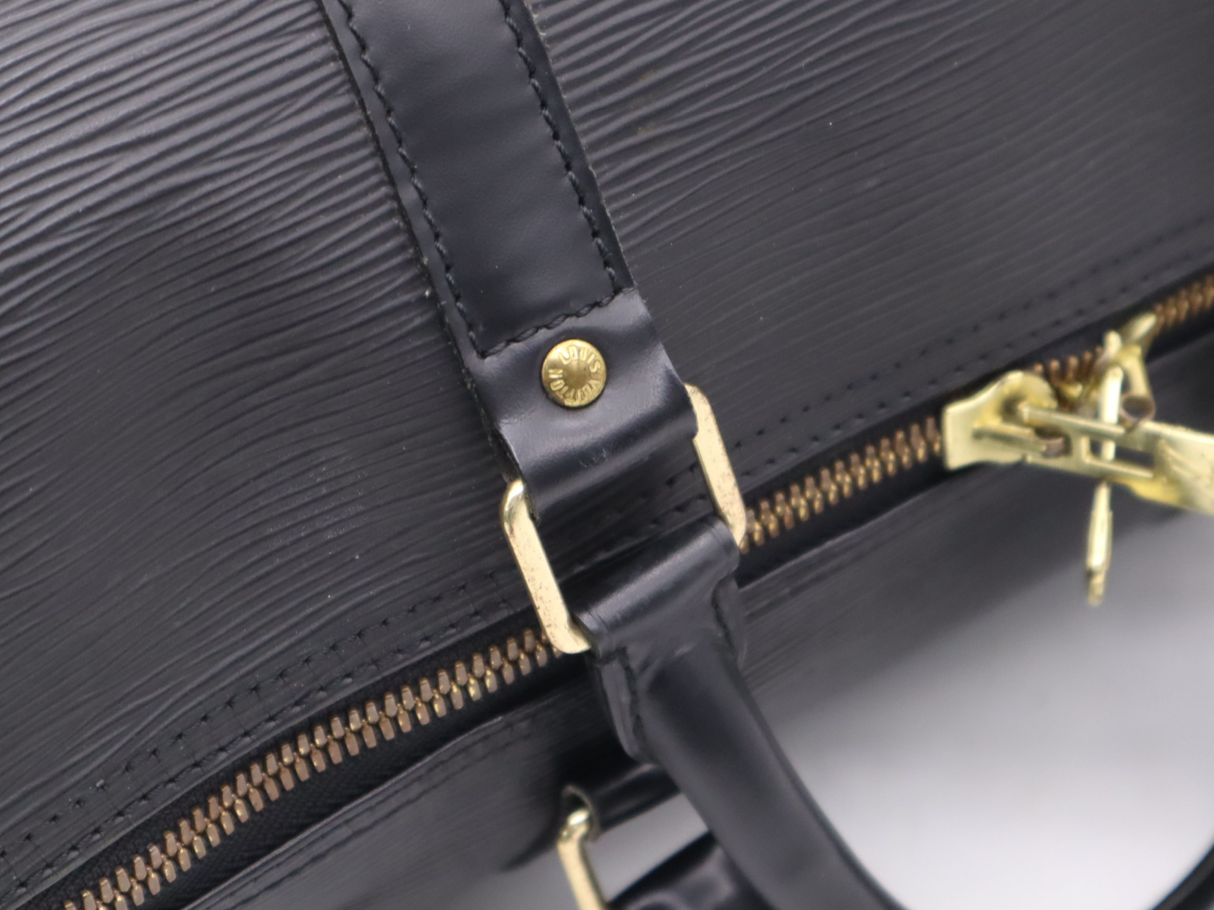 M42962 Epi Keepall 50 Noir Boston Bag — view 7