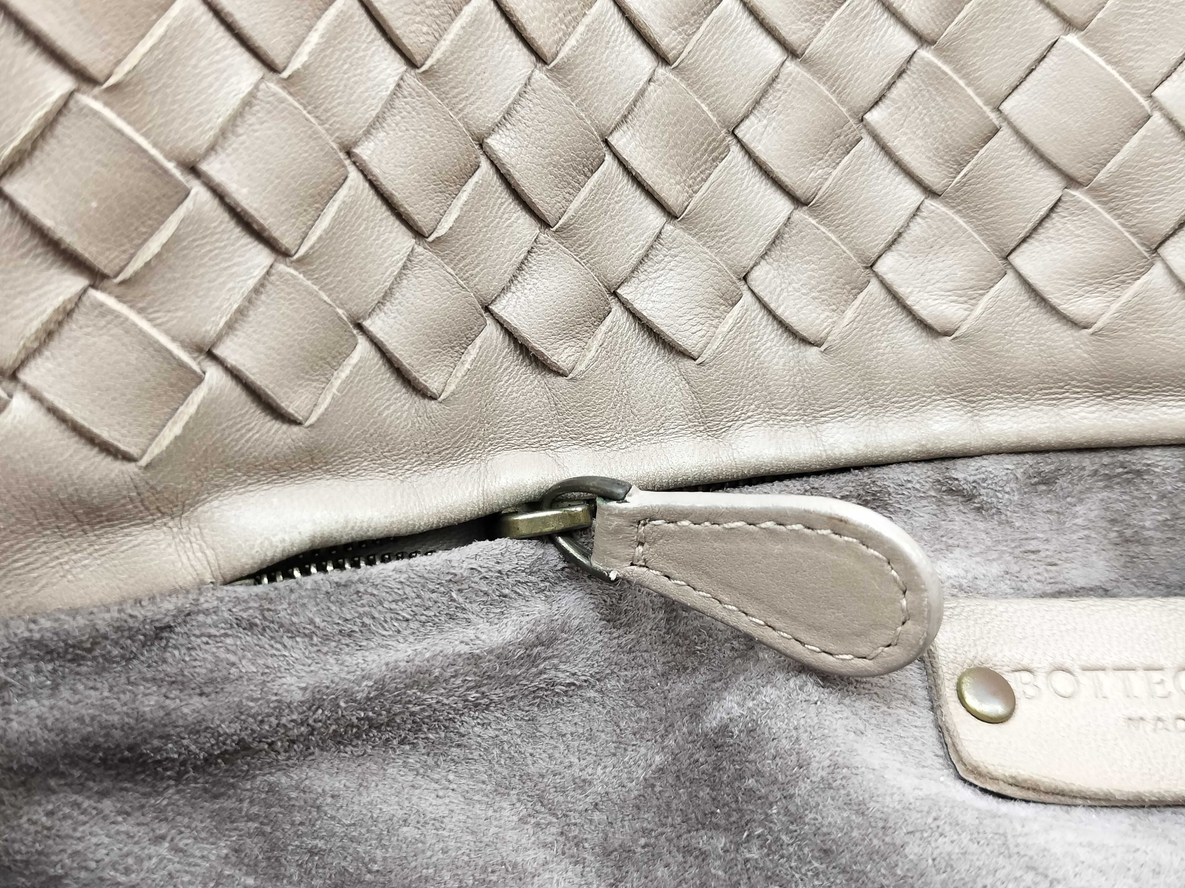 Intrecciato Tote Bag, Beige Tote Bag — view 13