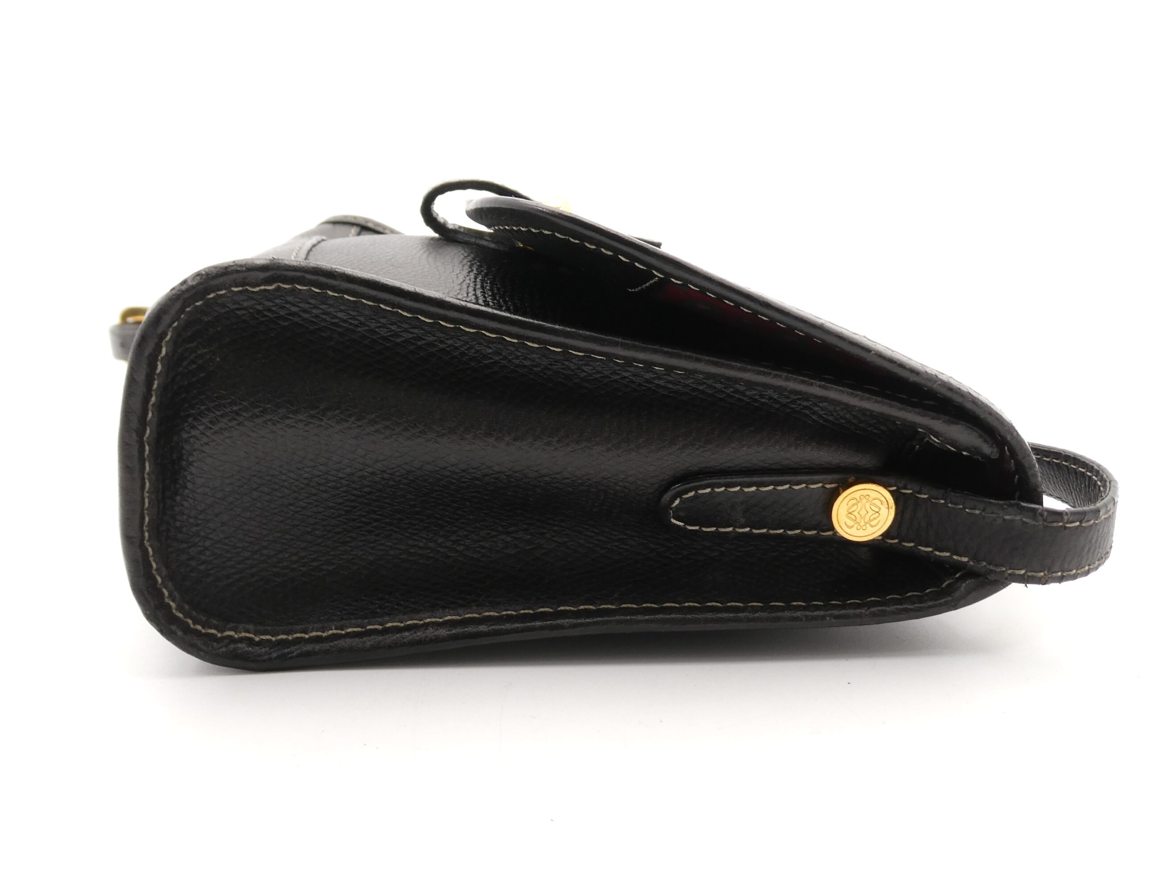 Anagram Leather Shoulder Bag — view 4