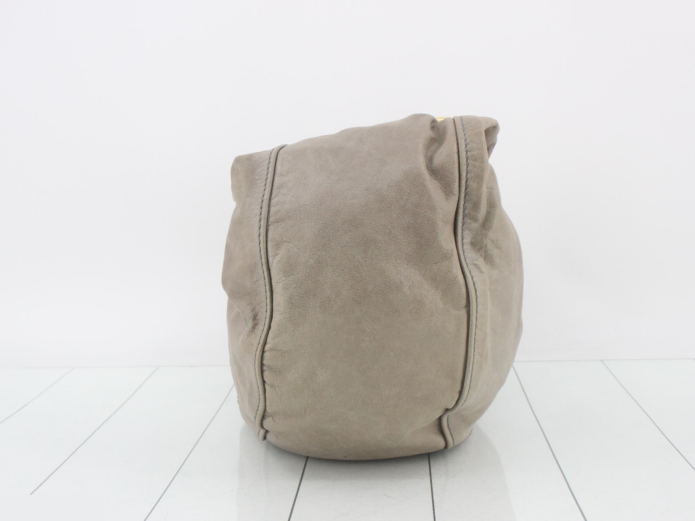 Leather tote bag — view 3