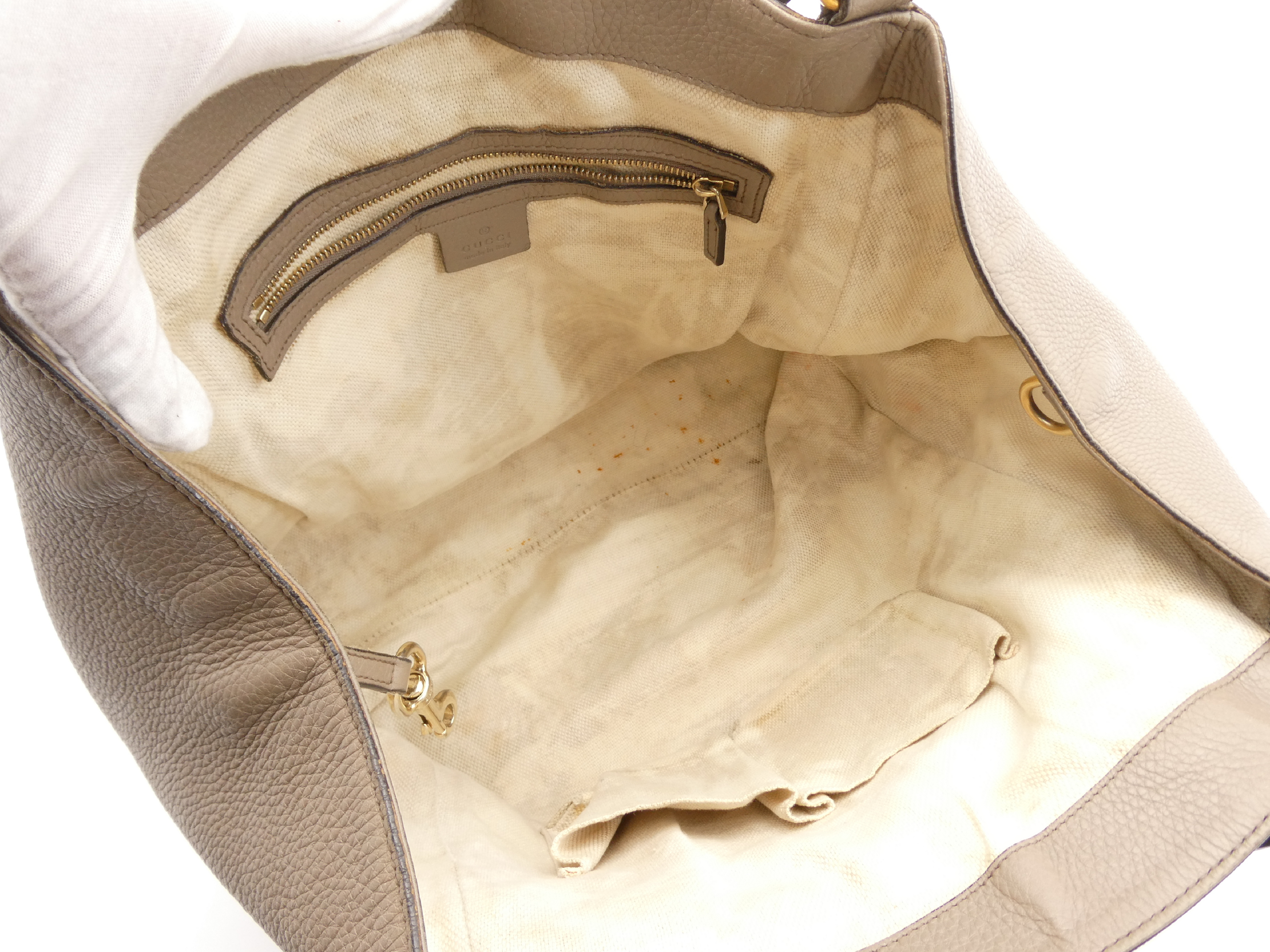 Soho Interlocking Leather Tote Bag — view 7