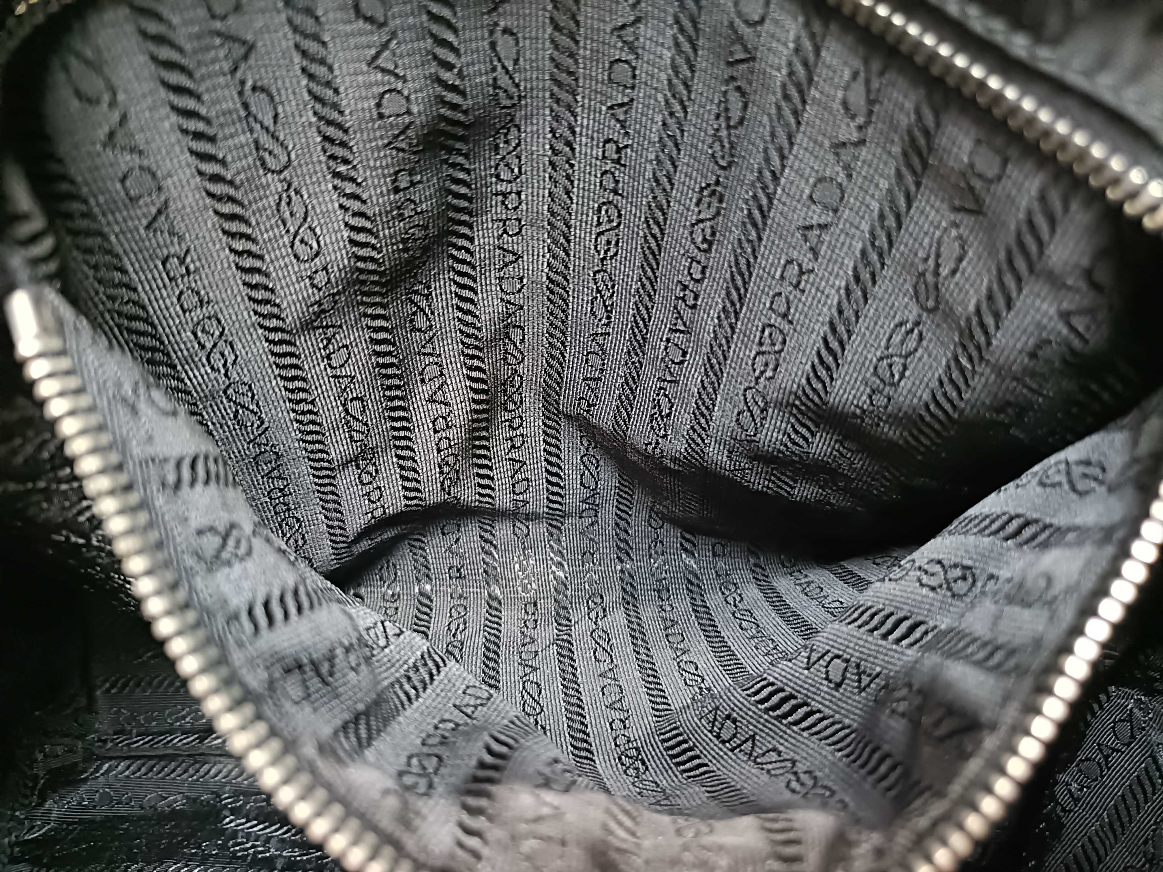 Nylon Tote Bag with Triangle Logo — view 11