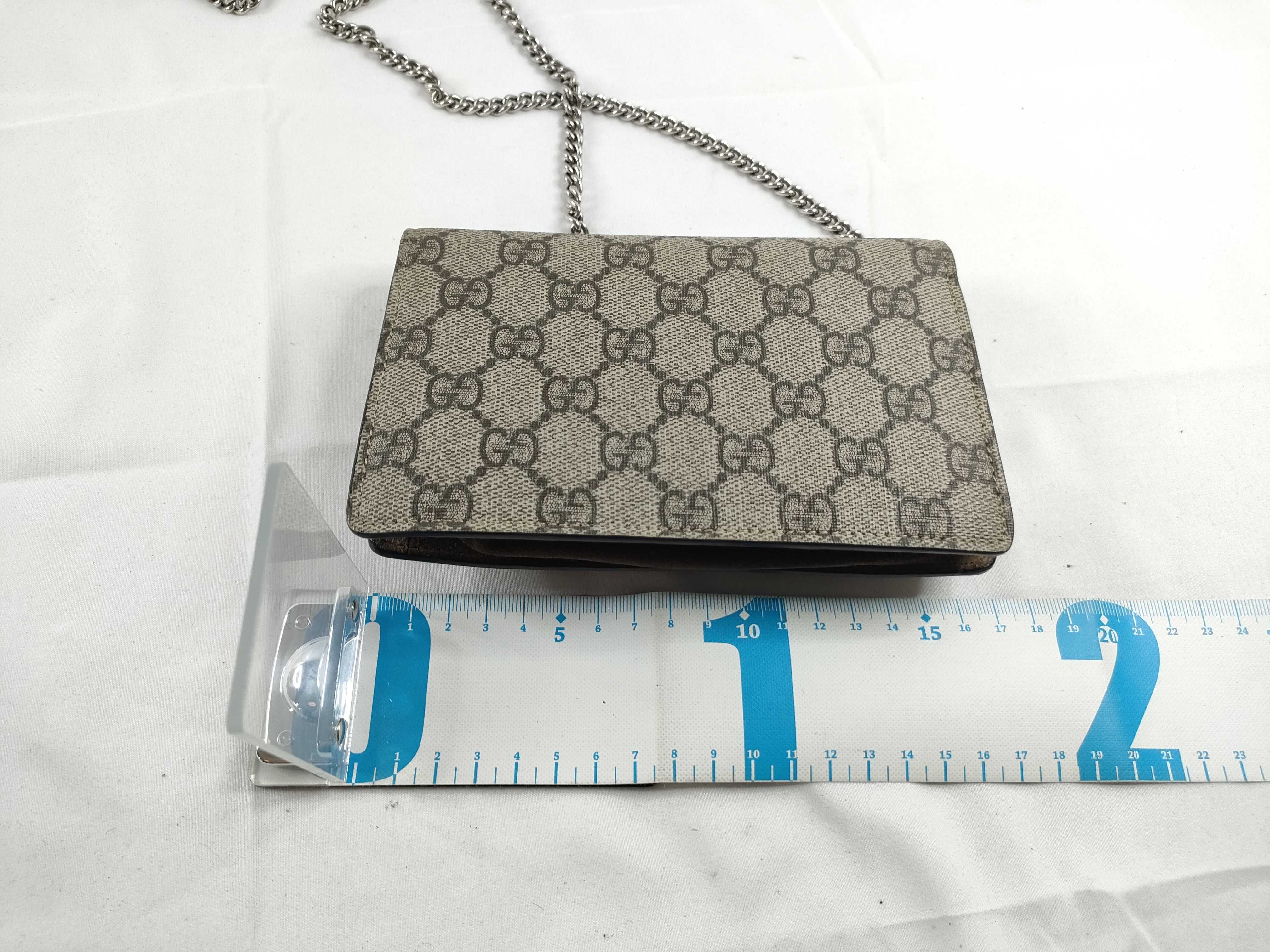 GG Supreme Dionysus Chain Shoulder Bag, GG Supreme Canvas, Beige — view 2
