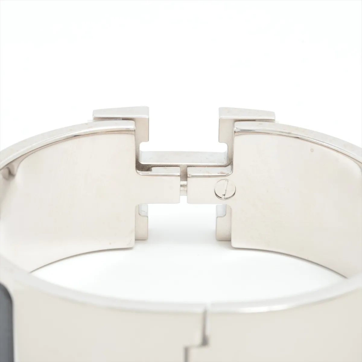 Clic Clac H Large Glitter Bracelet, Metal, — view 4