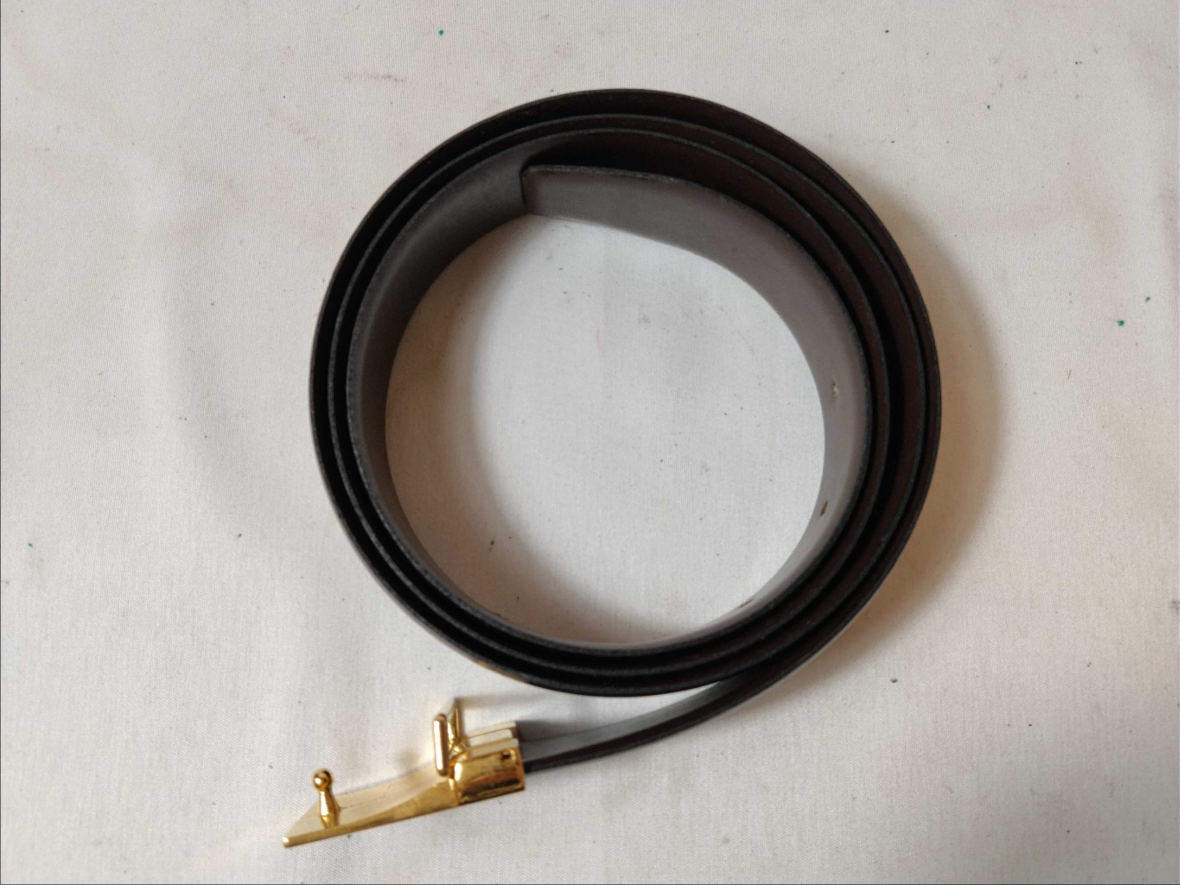 Leather Belt with Buckle — view 3