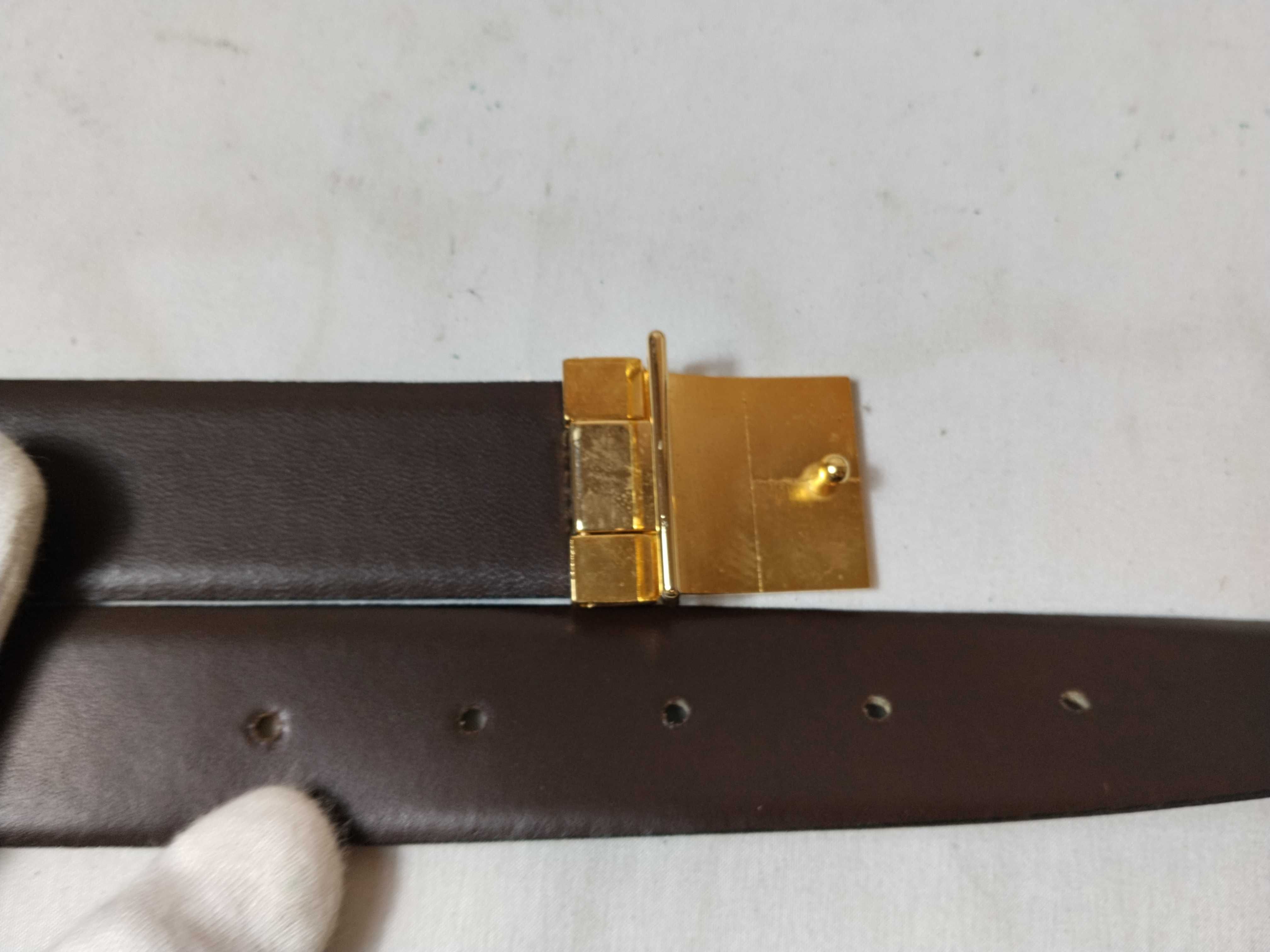 Leather Belt with Buckle — view 4