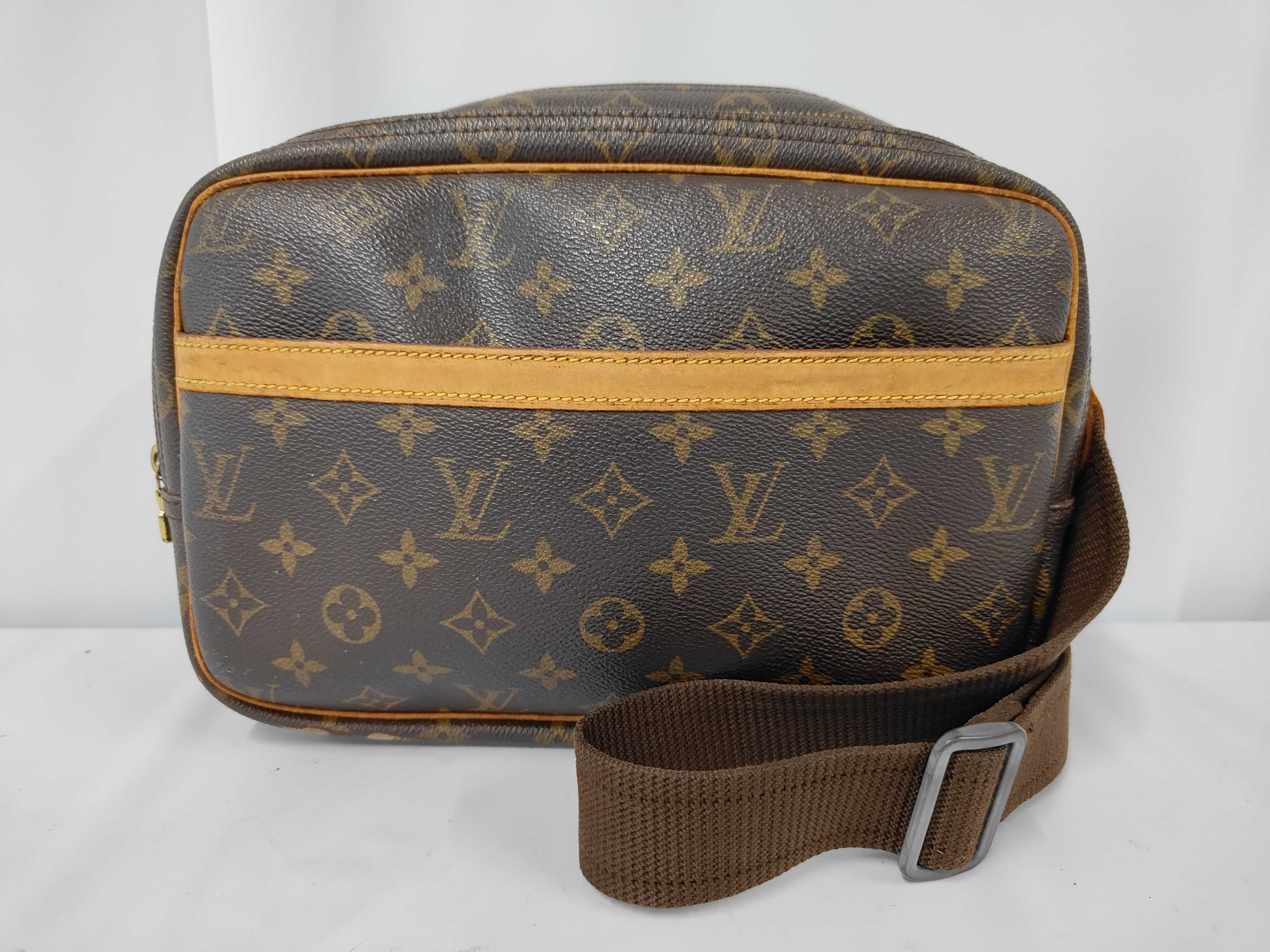 Monogram Reporter Shoulder Bag