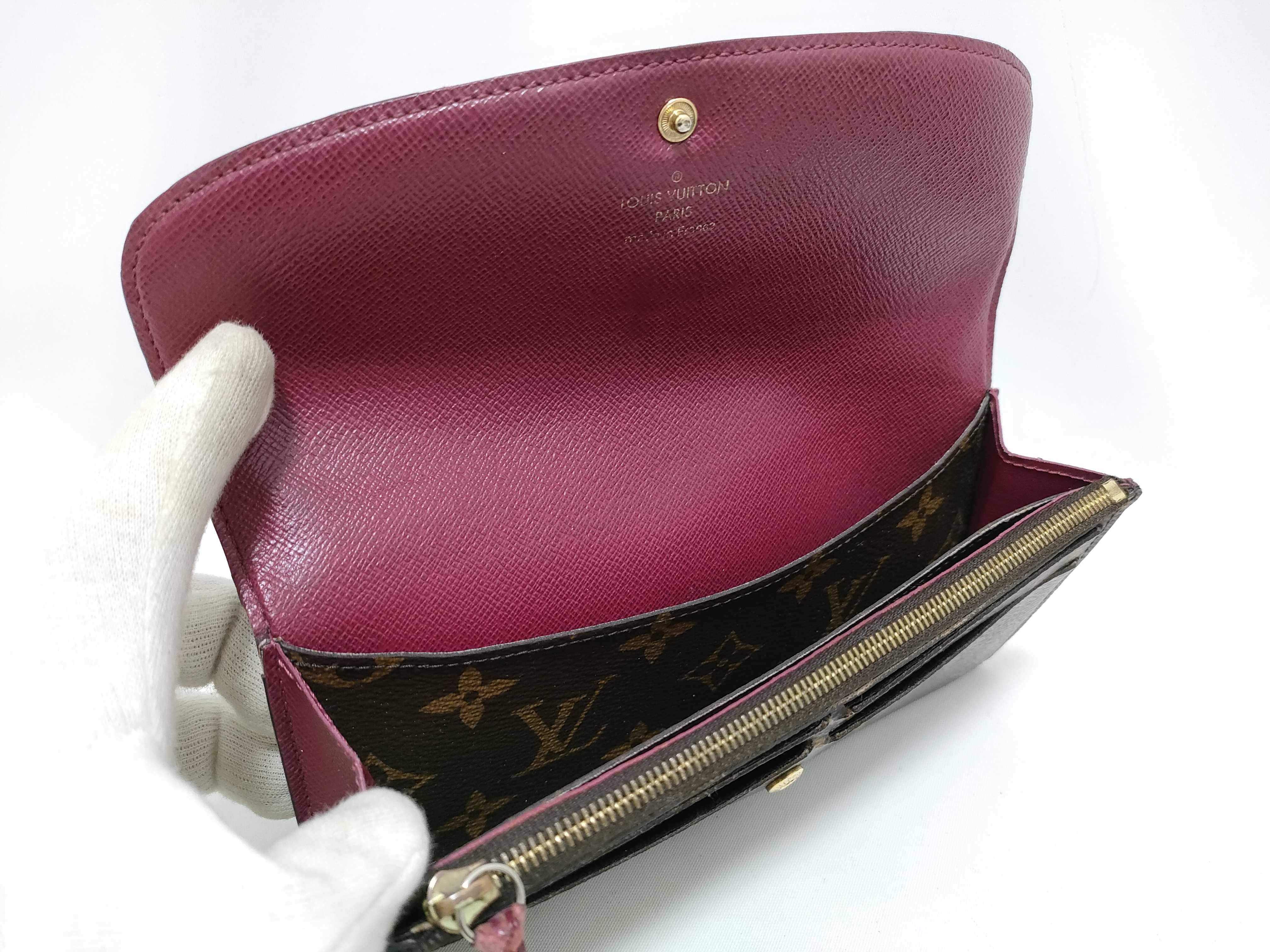 Monogram Louis Vuitton Monogram Long Wallet — view 12