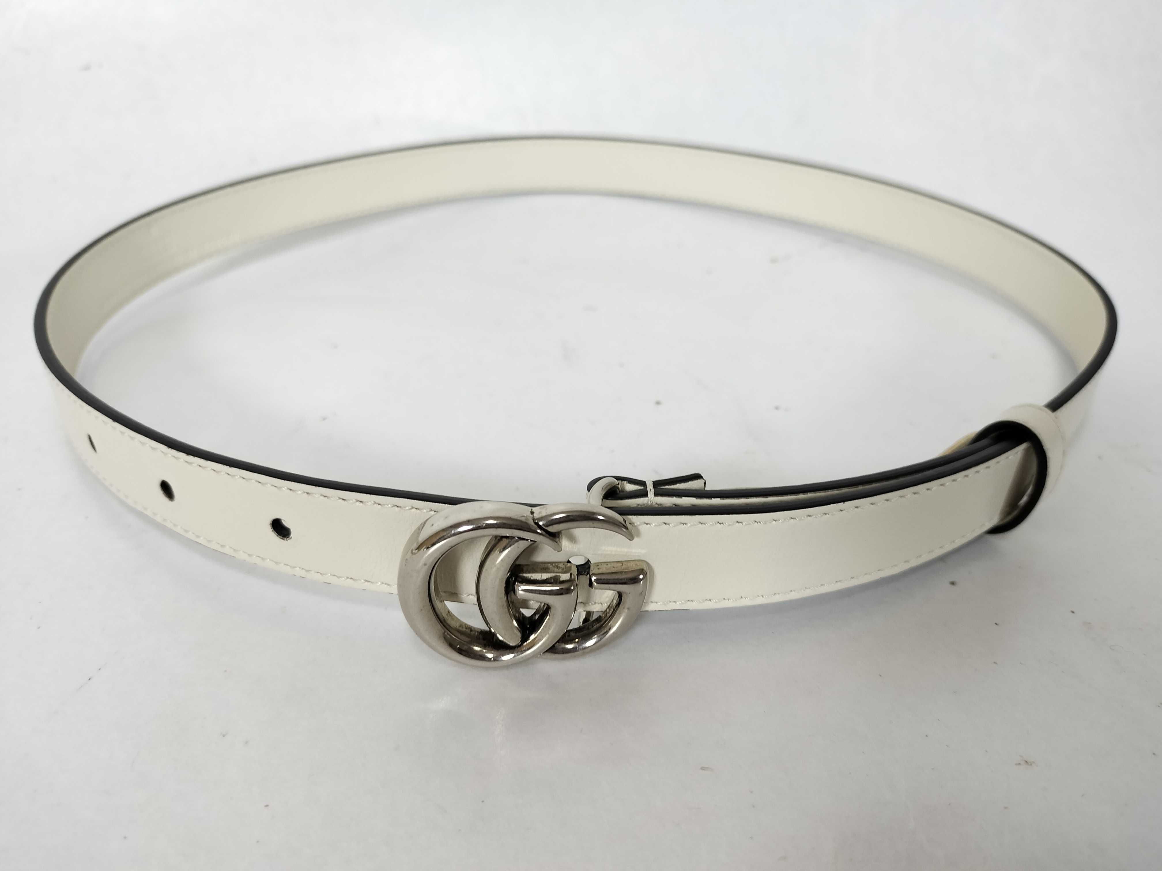 GG 409417 Double G Slim Belt, Size 70 — view 2