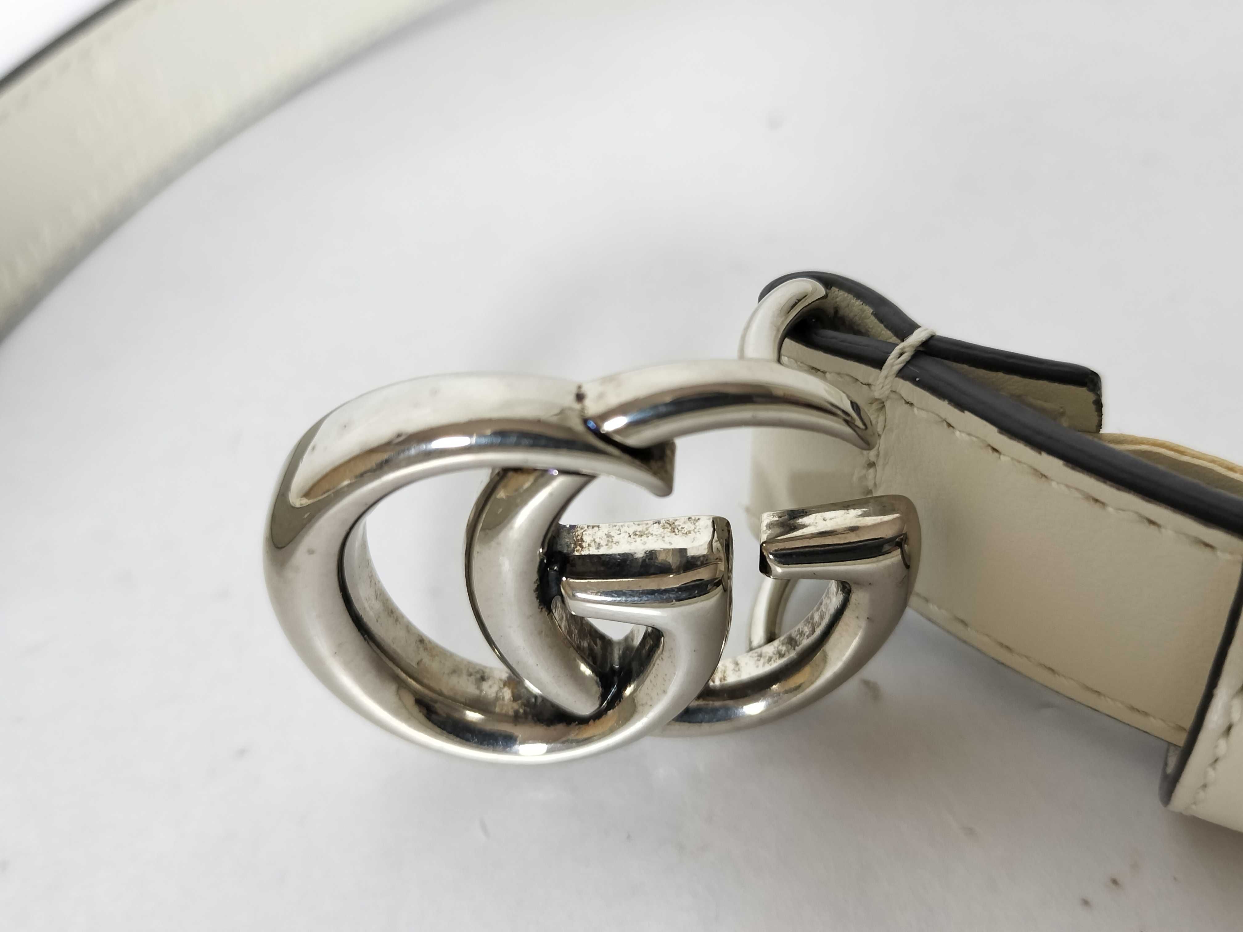 GG 409417 Double G Slim Belt, Size 70 — view 8