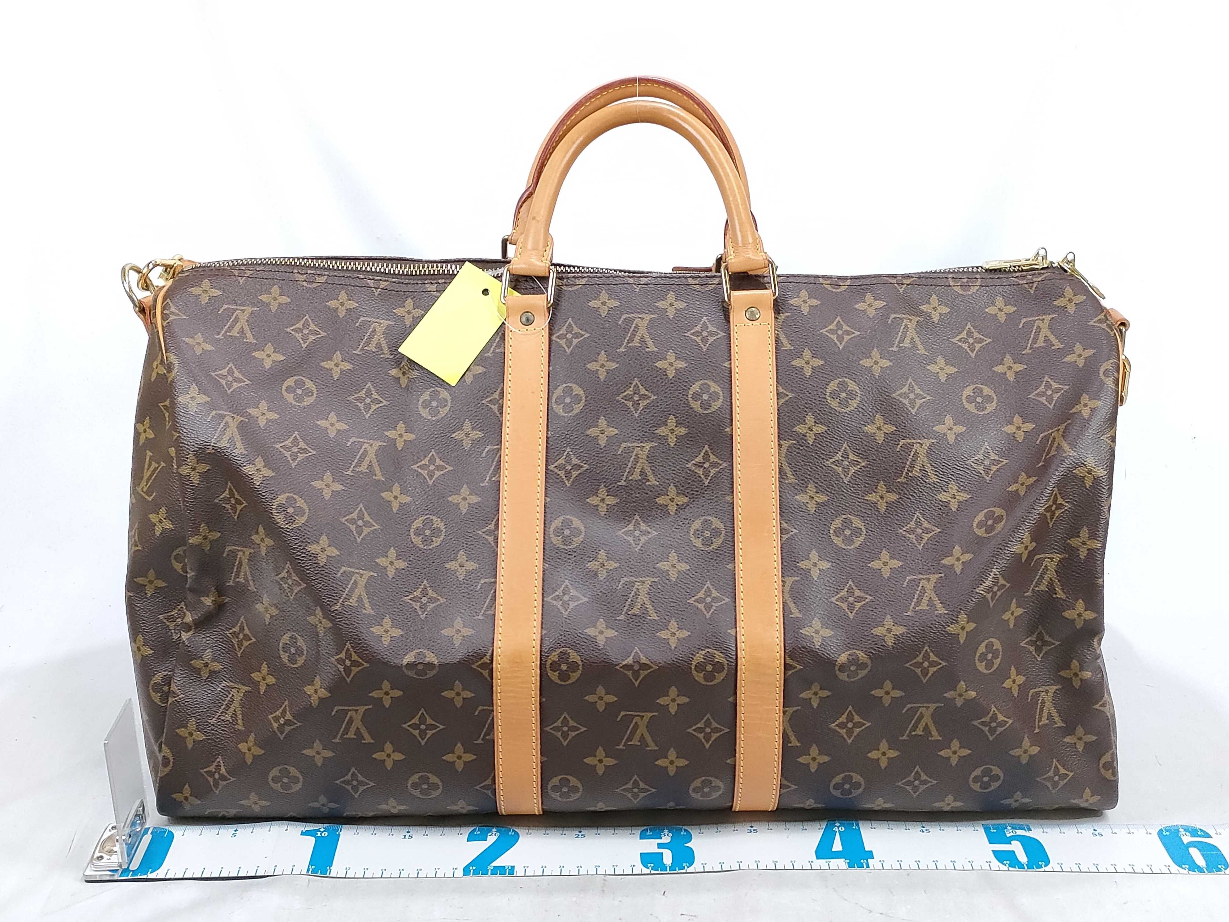Monogram M41414 Keepall Bandoulière 55 Boston Bag — view 2