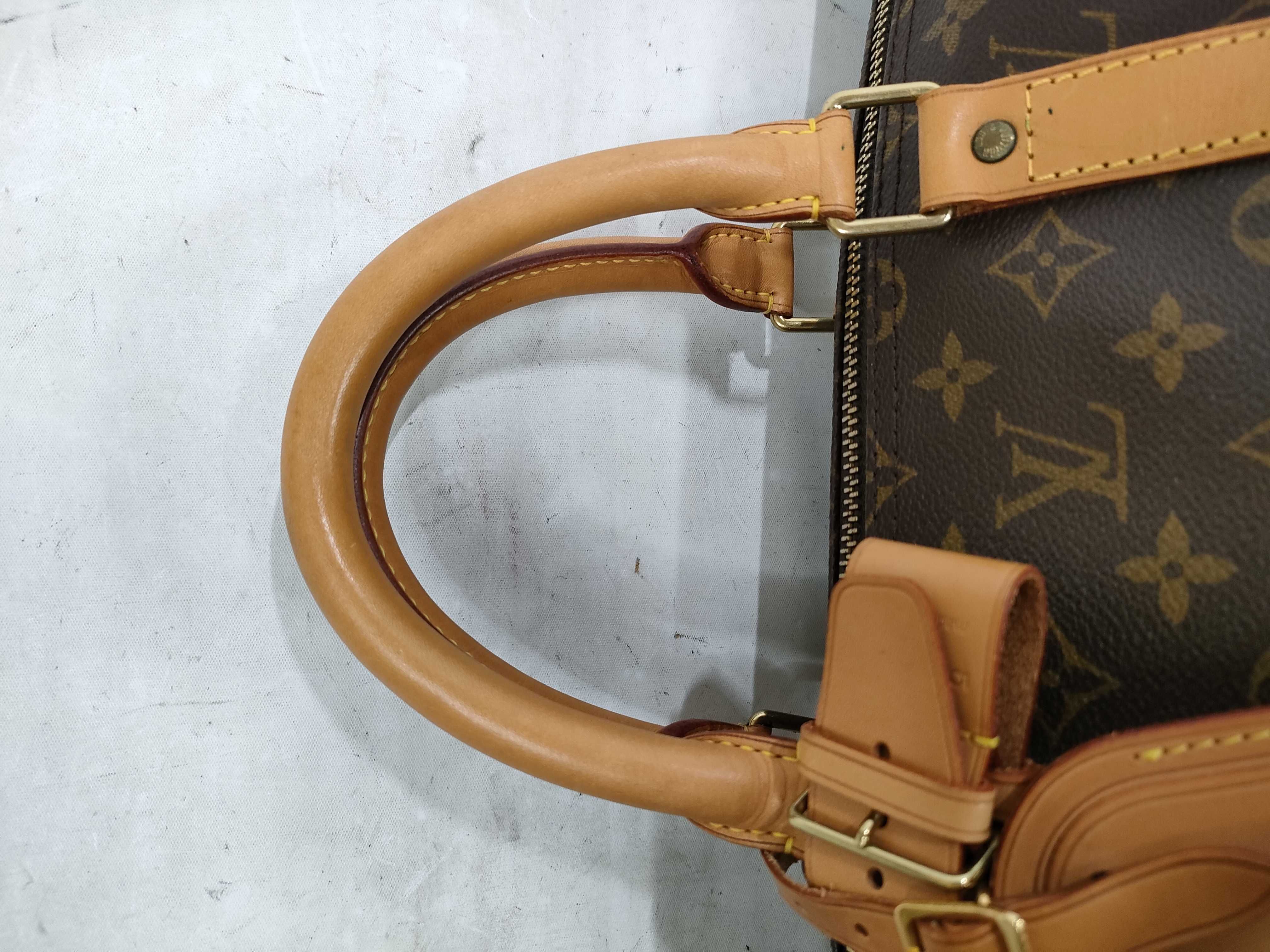 Monogram M41414 Keepall Bandoulière 55 Boston Bag — view 3