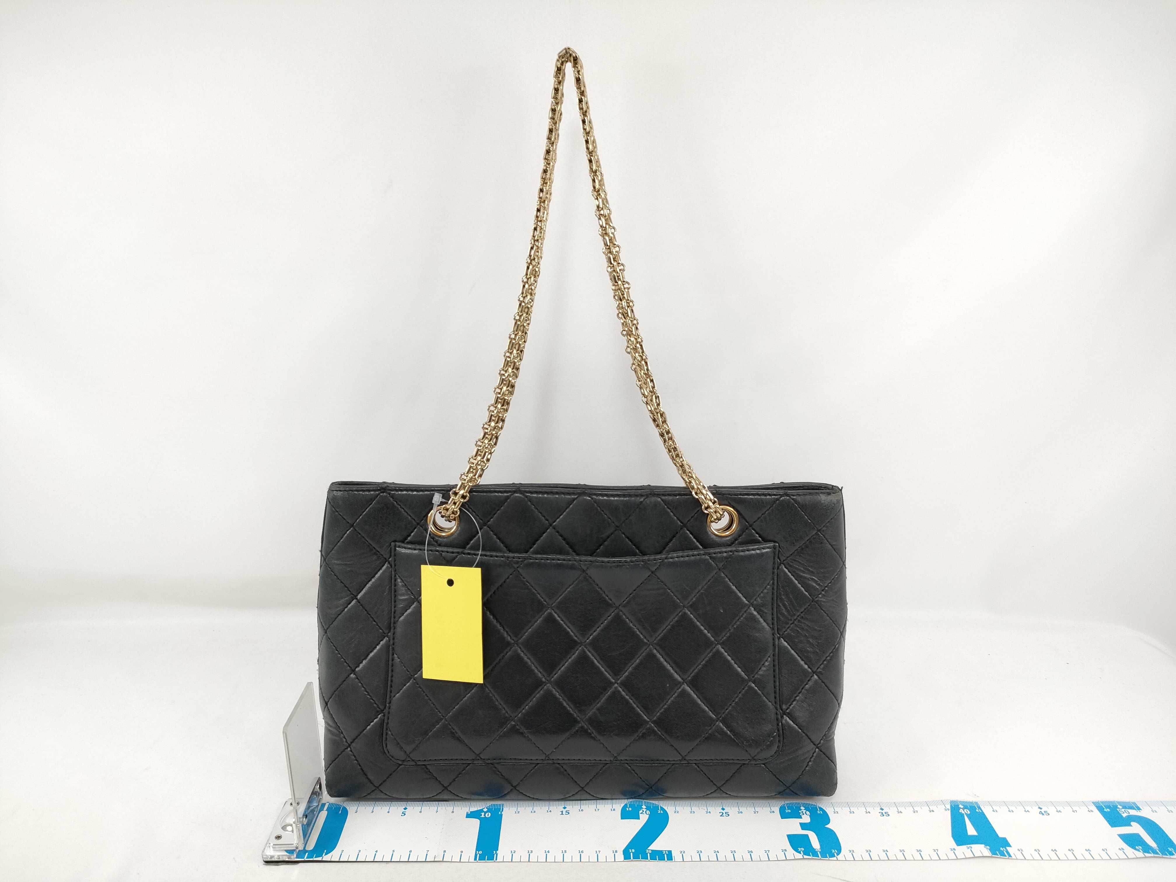 Lambskin Matelassé Coco Mark Chain Tote Bag — view 2