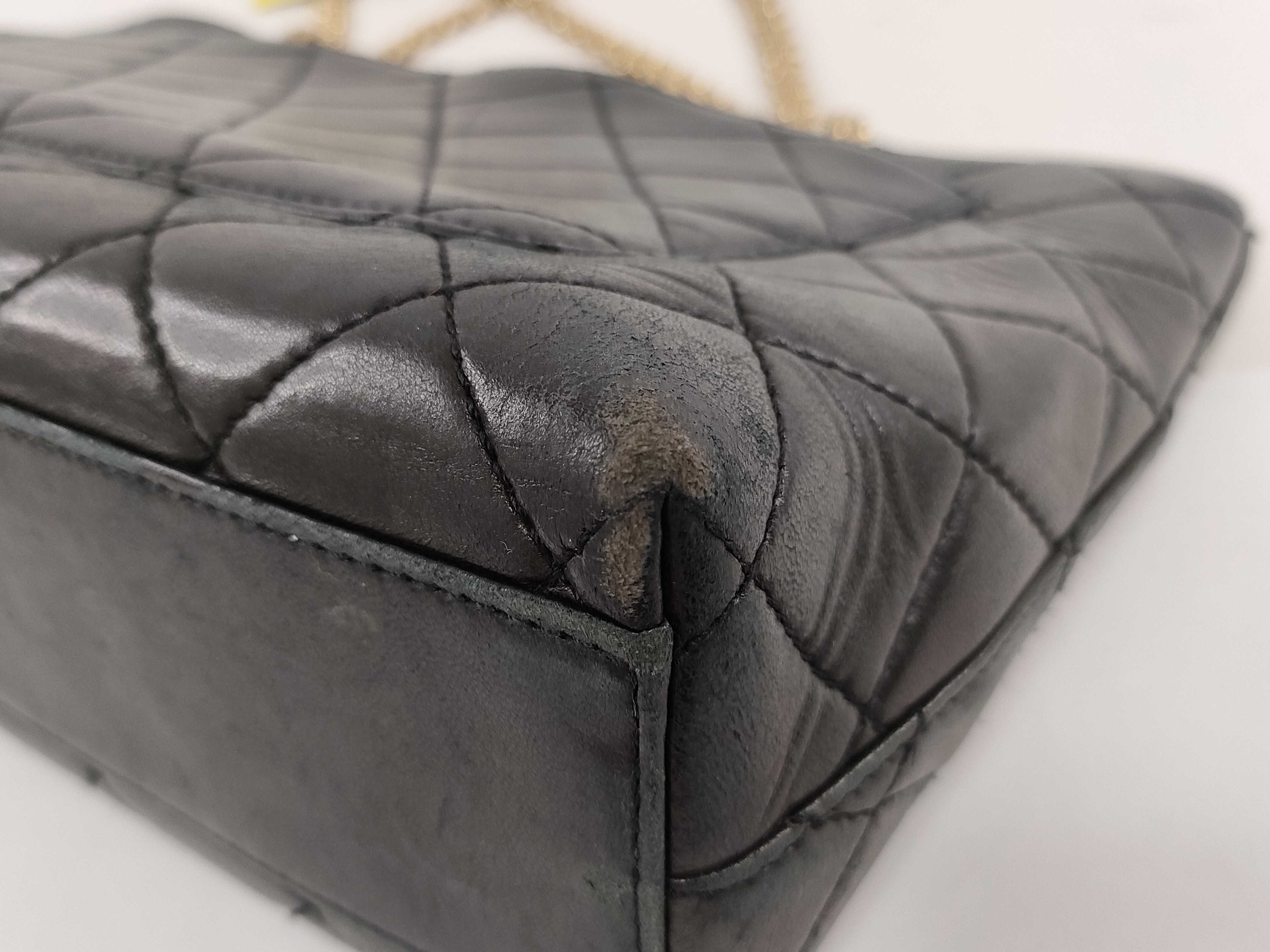 Lambskin Matelassé Coco Mark Chain Tote Bag — view 4