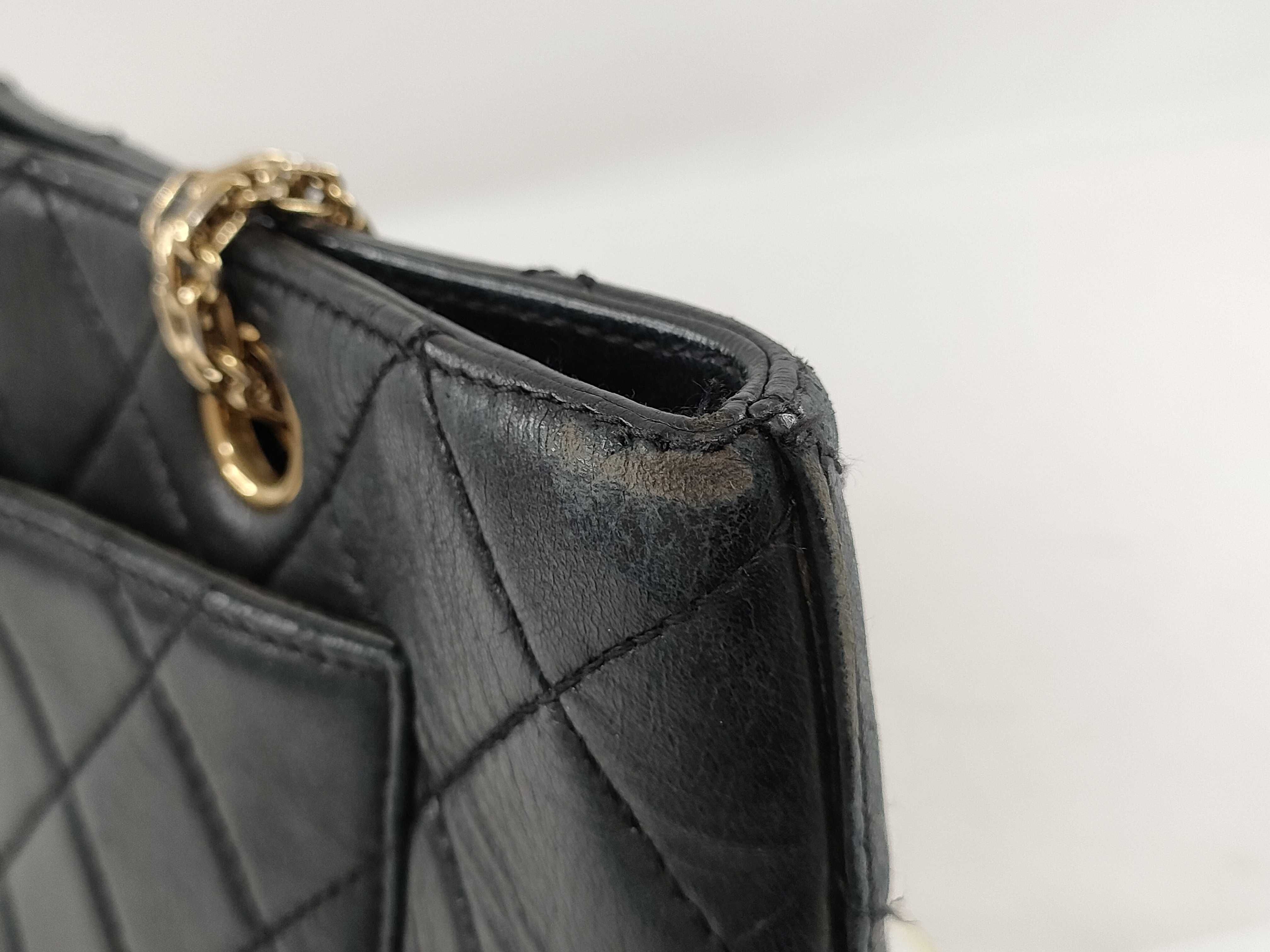 Lambskin Matelassé Coco Mark Chain Tote Bag — view 8