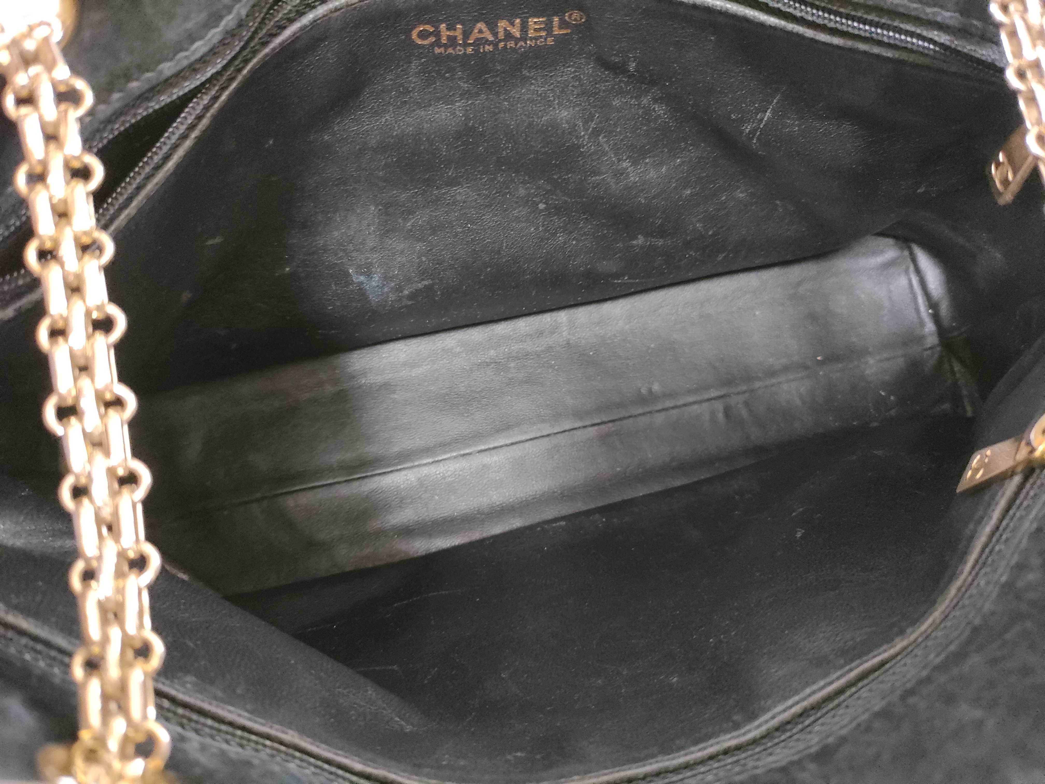 Lambskin Matelassé Coco Mark Chain Tote Bag — view 10