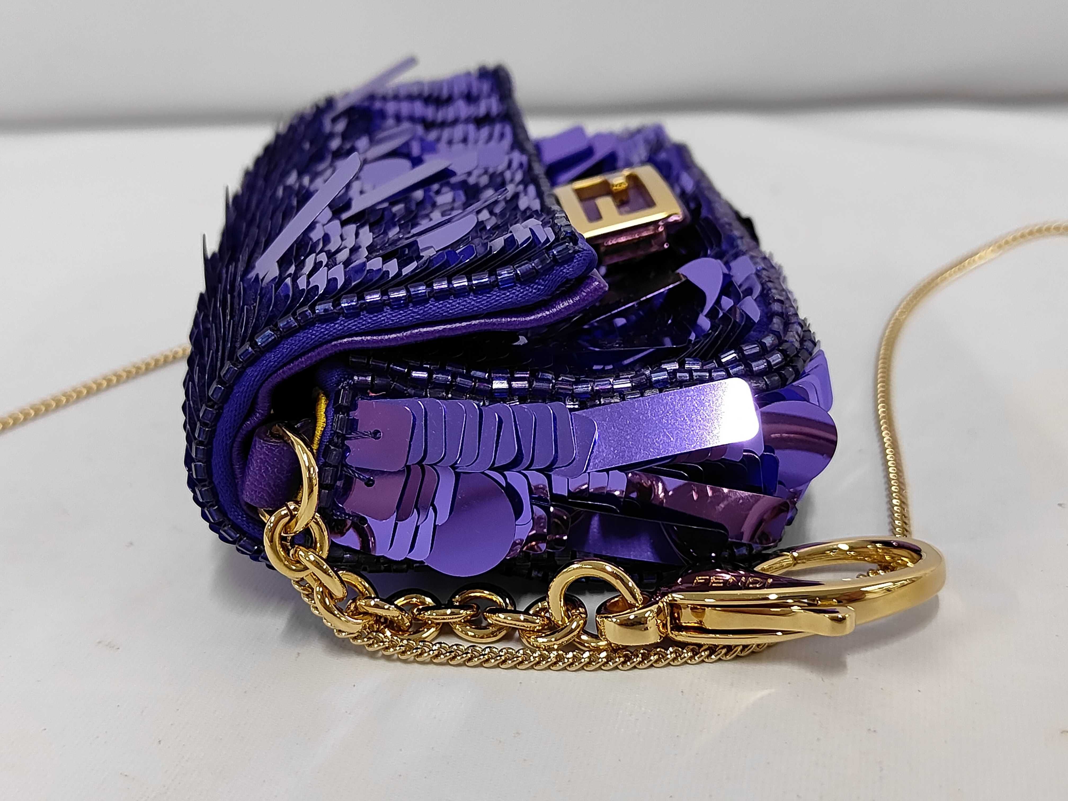 Mamma Sequin Chain Shoulder Bag — view 7