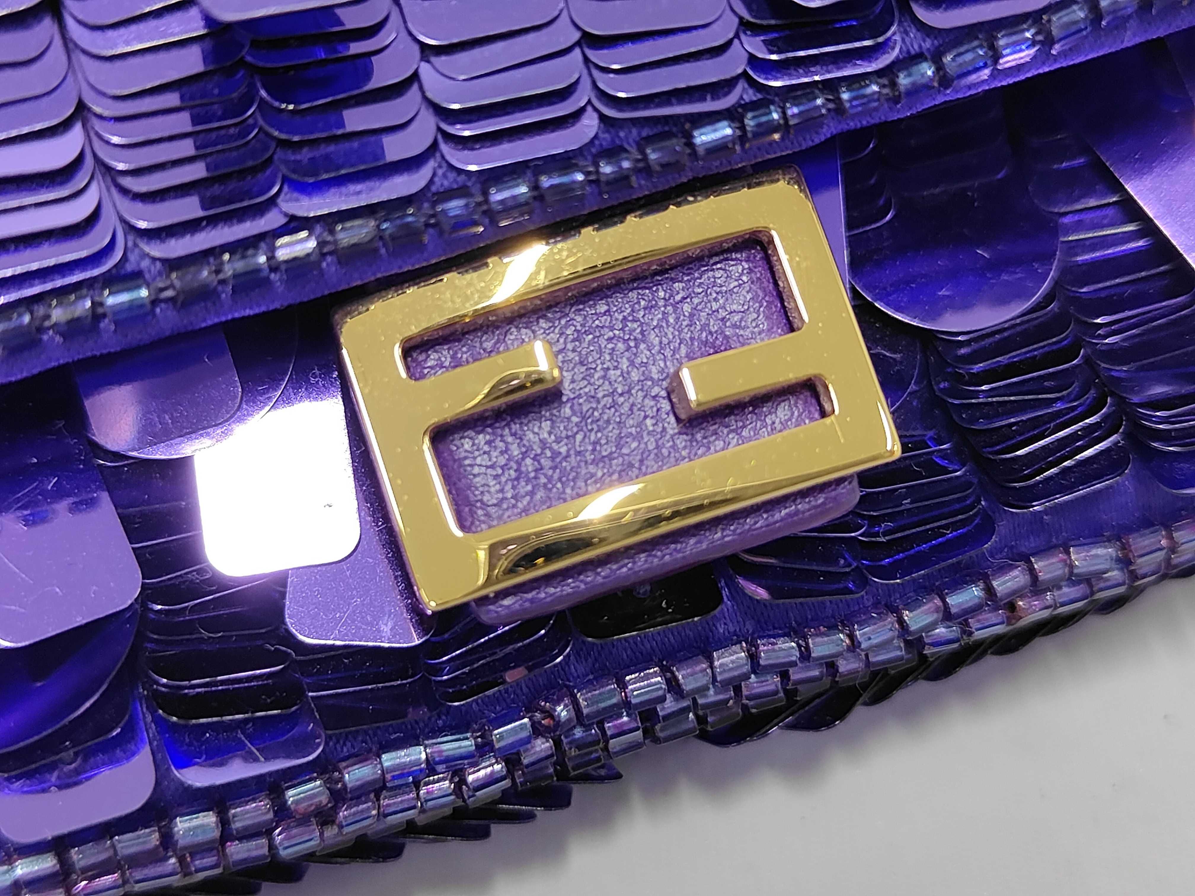 Mamma Sequin Chain Shoulder Bag — view 8