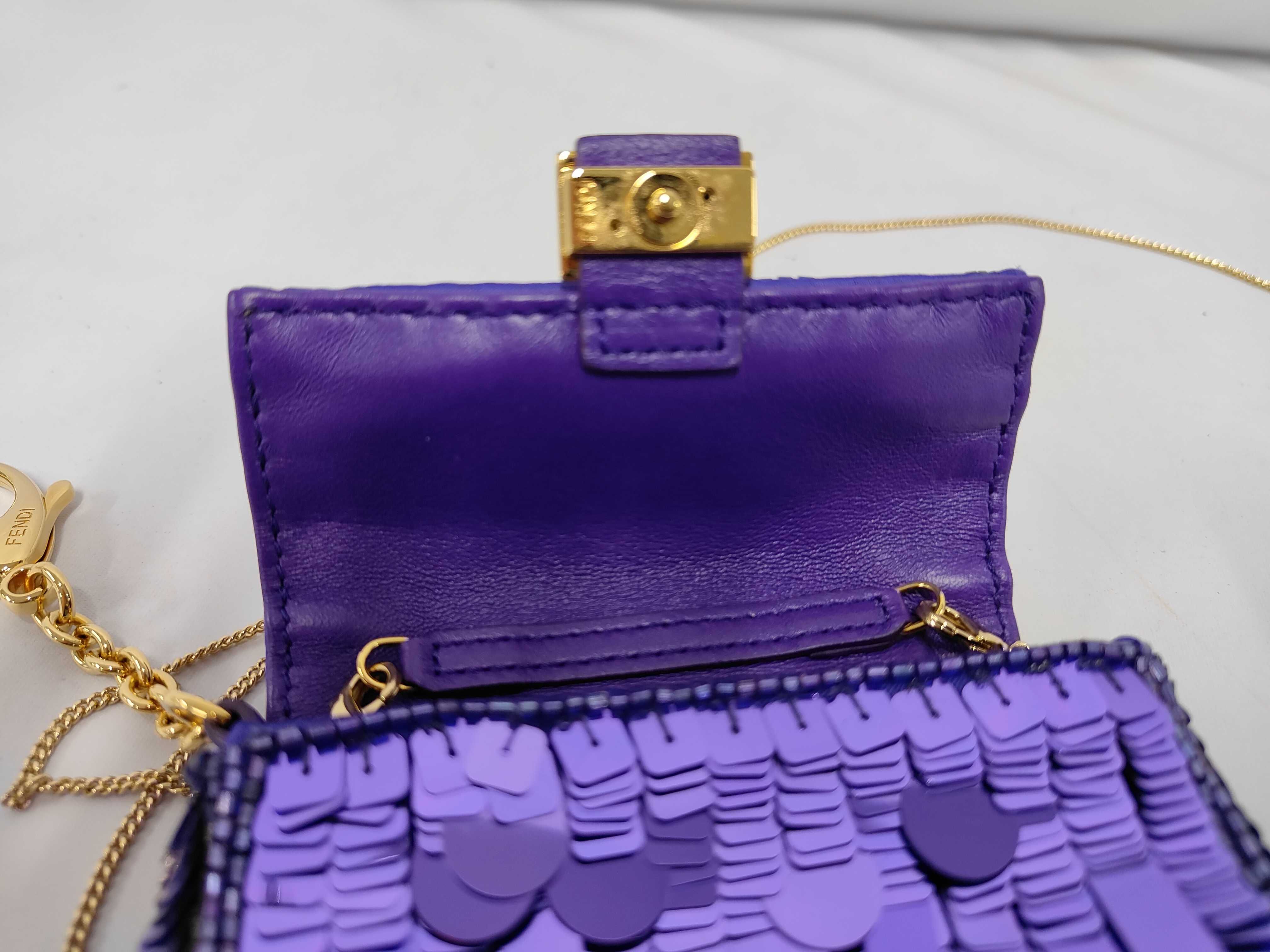 Mamma Sequin Chain Shoulder Bag — view 9