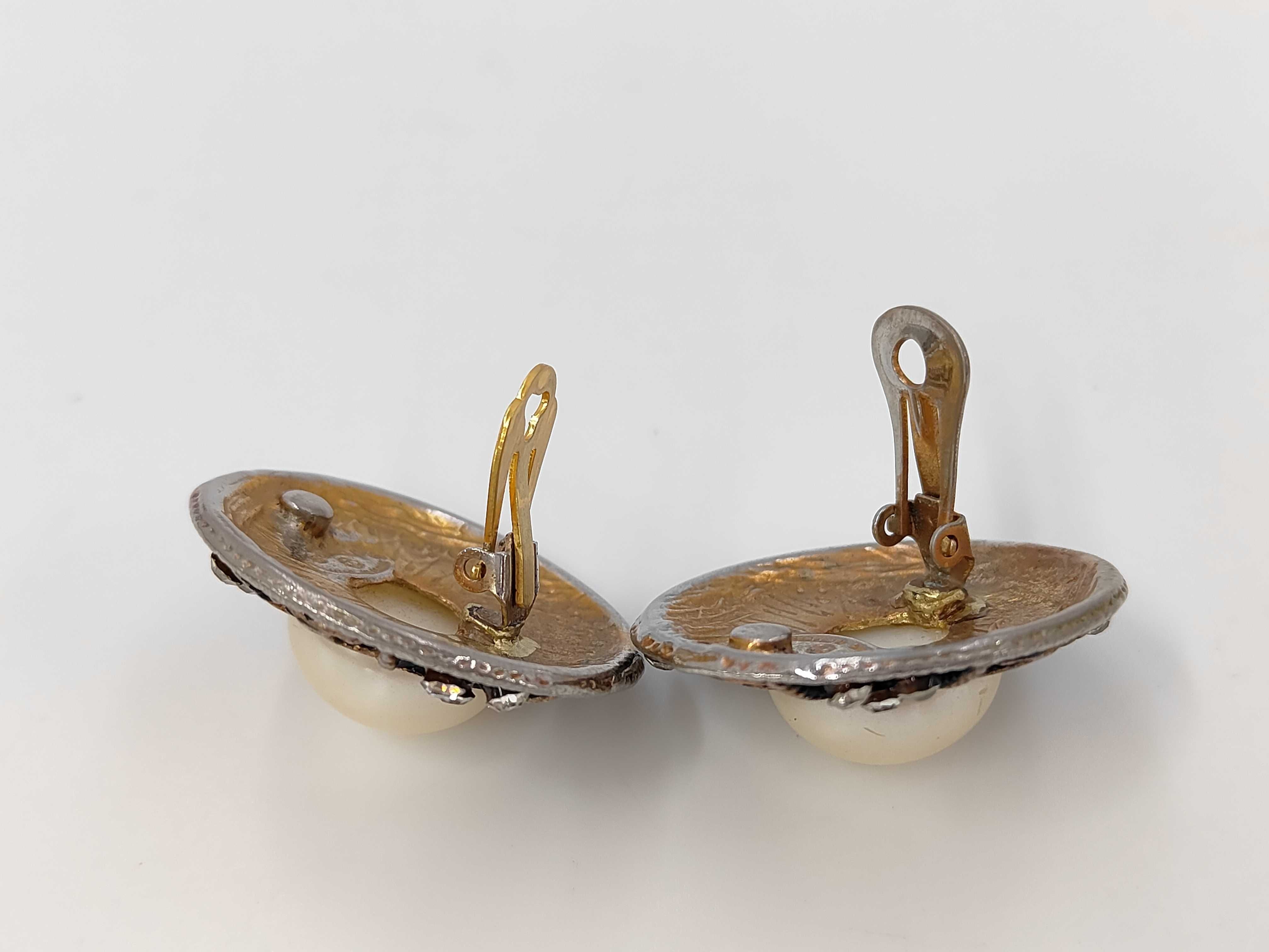 Pearl Coco Mark Earrings — view 4