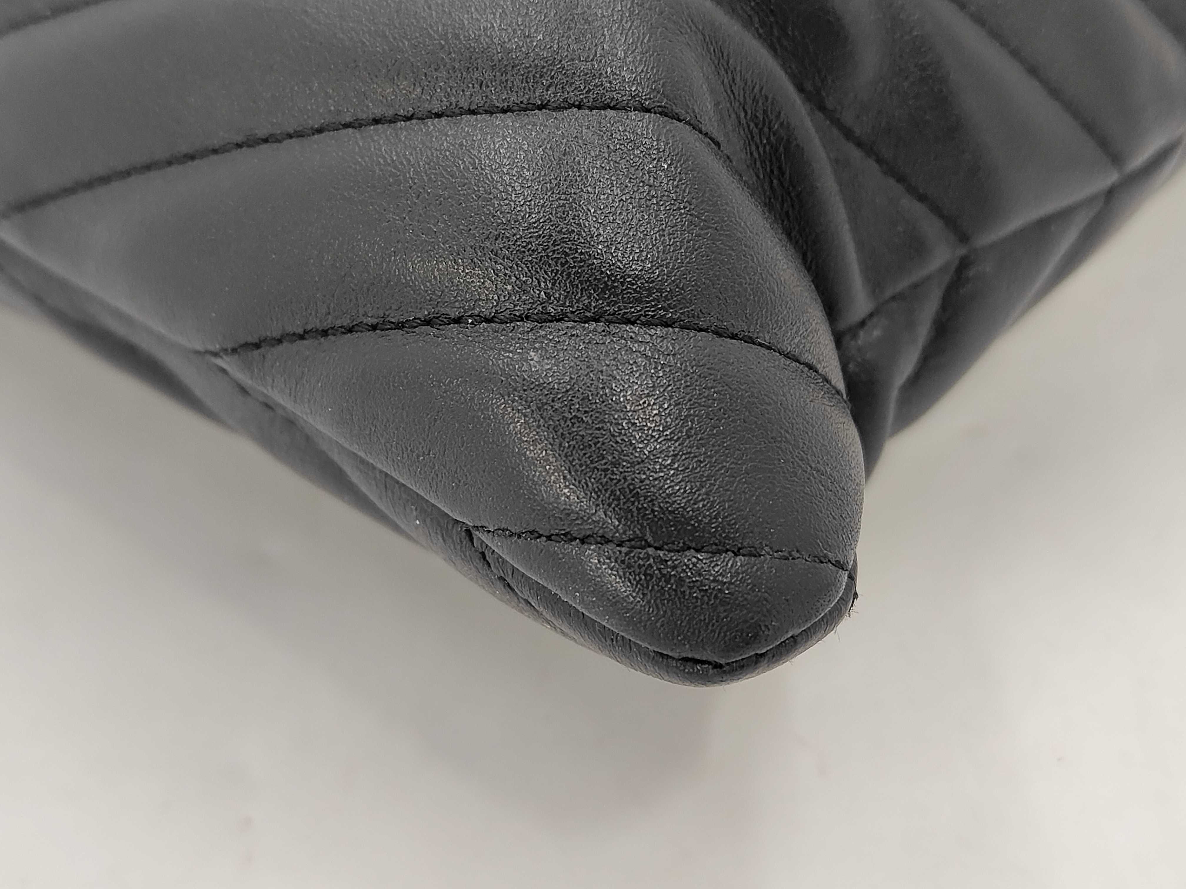Cassandra Monogram Matelasse Clutch Bag — view 11