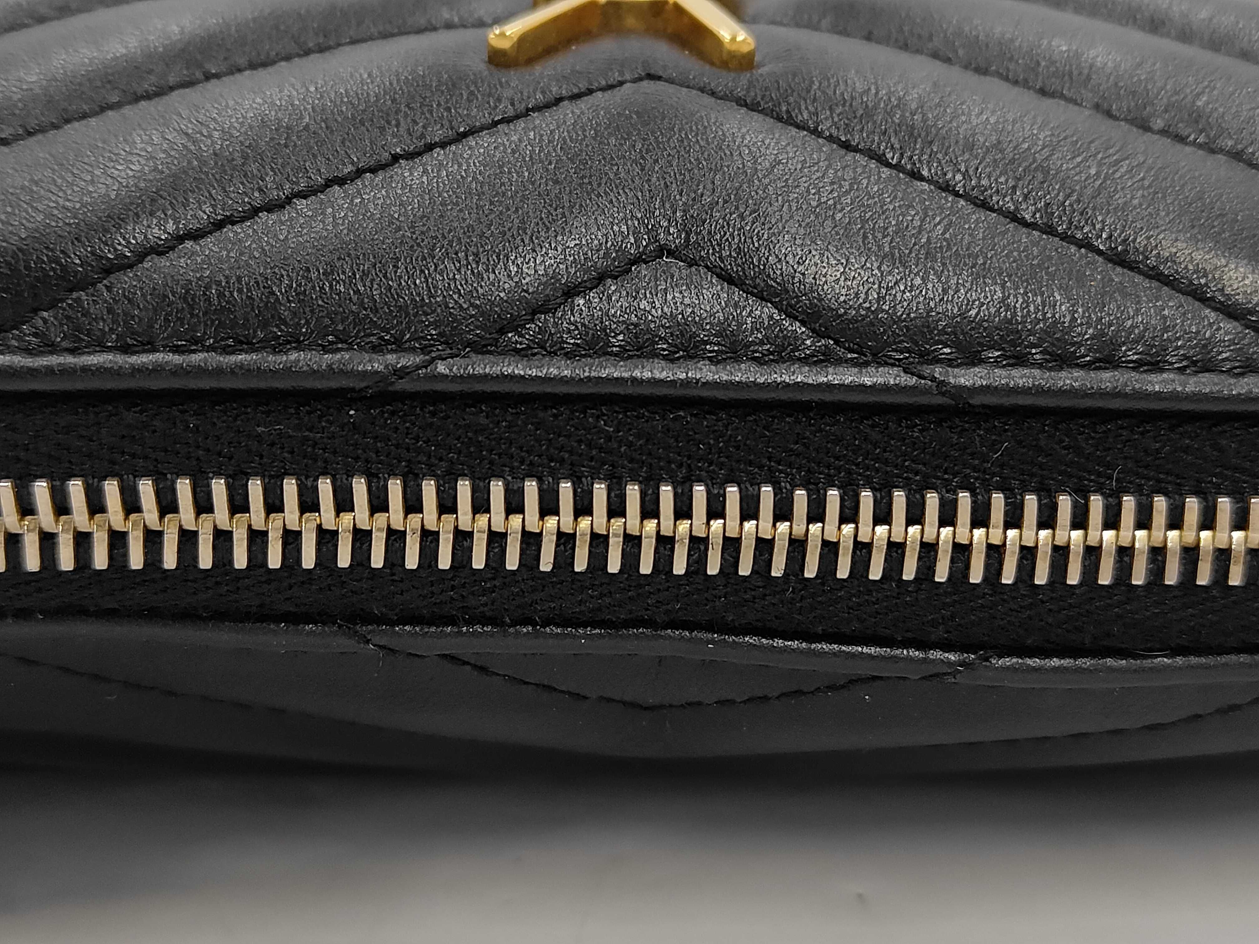 Cassandra Monogram Matelasse Clutch Bag — view 5