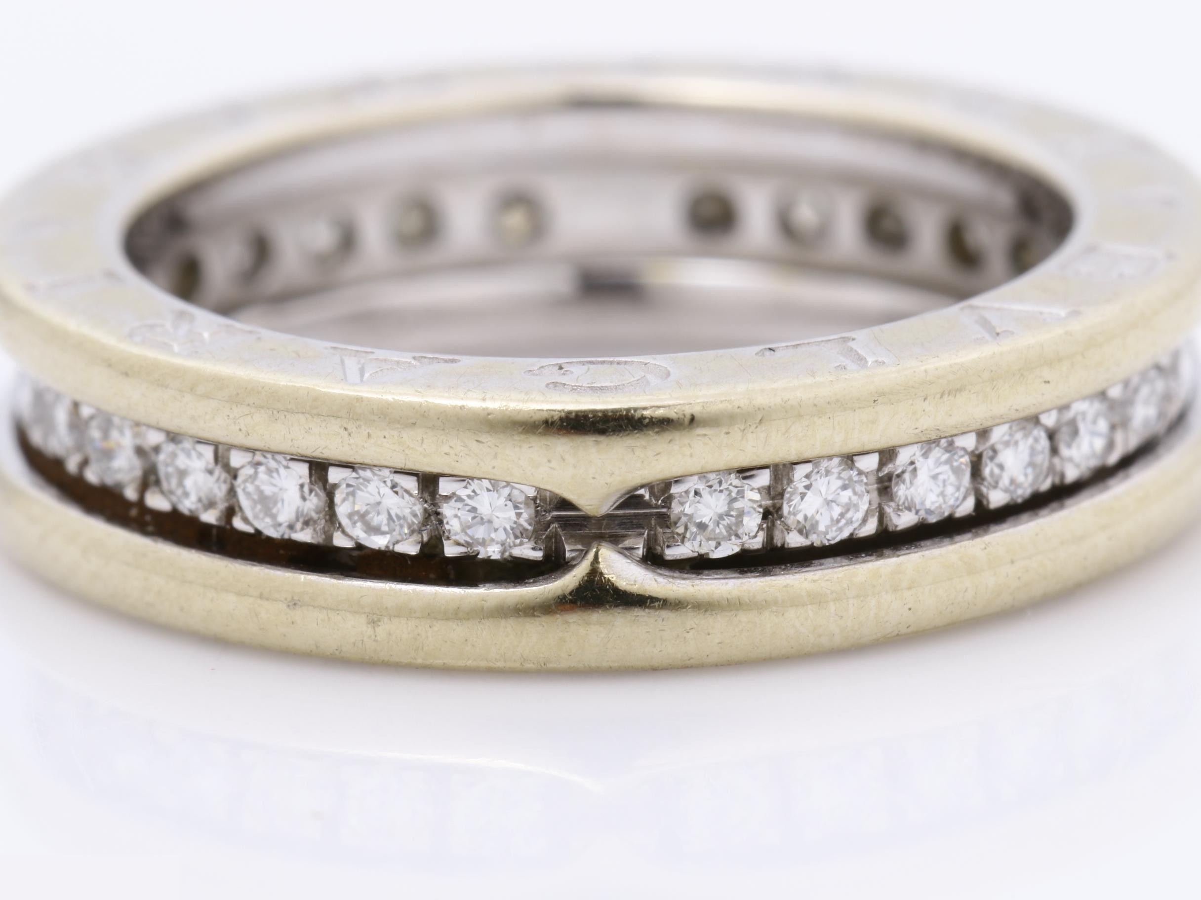 B.zero1 (precious metal) ring — view 2