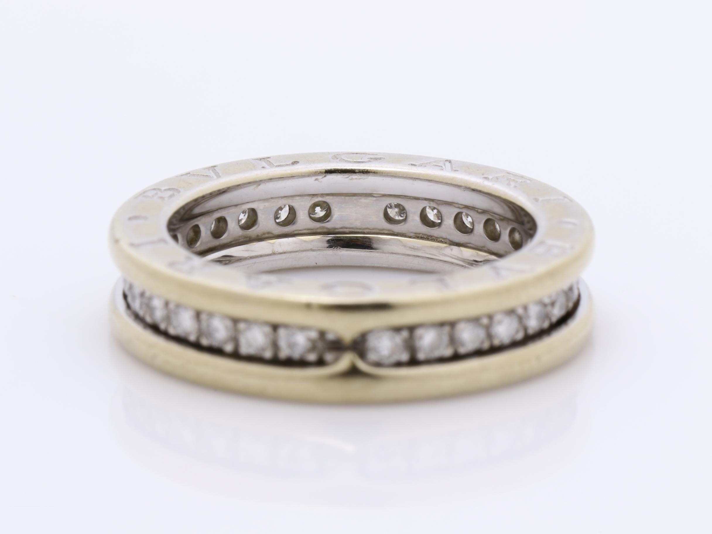 B.zero1 (precious metal) ring — view 4