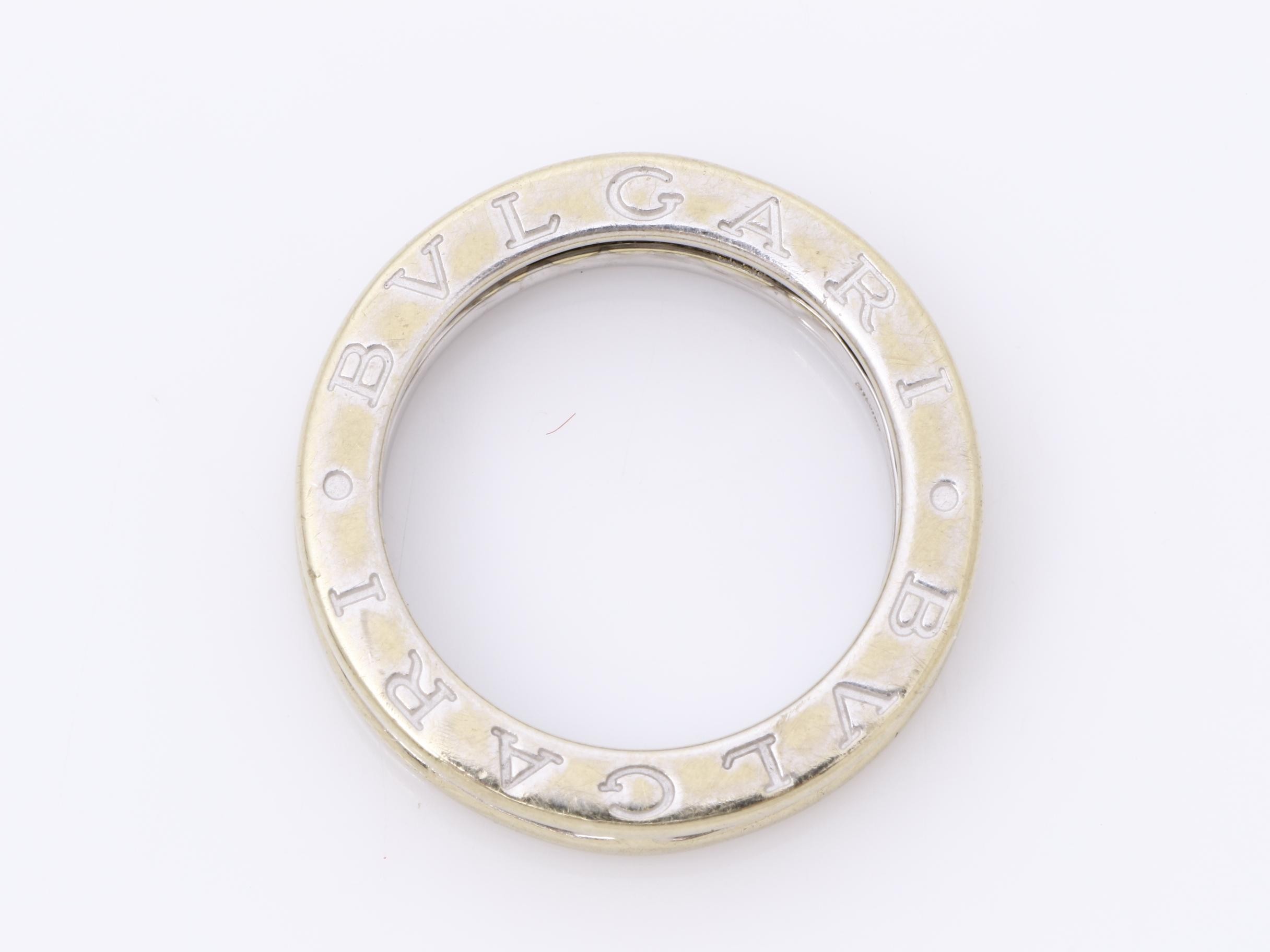 B.zero1 (precious metal) ring — view 5