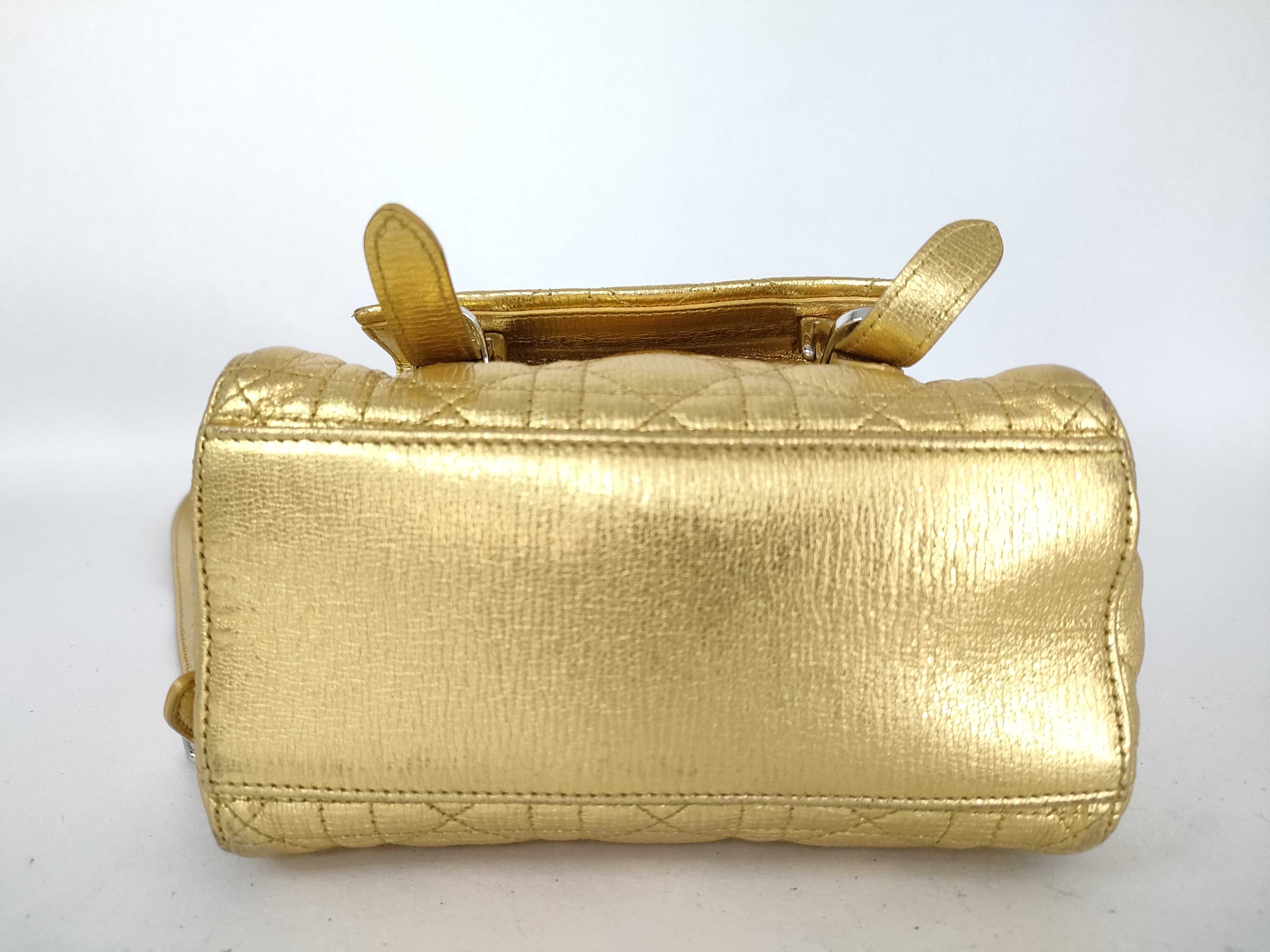 Cannage Backpack Gold — view 7