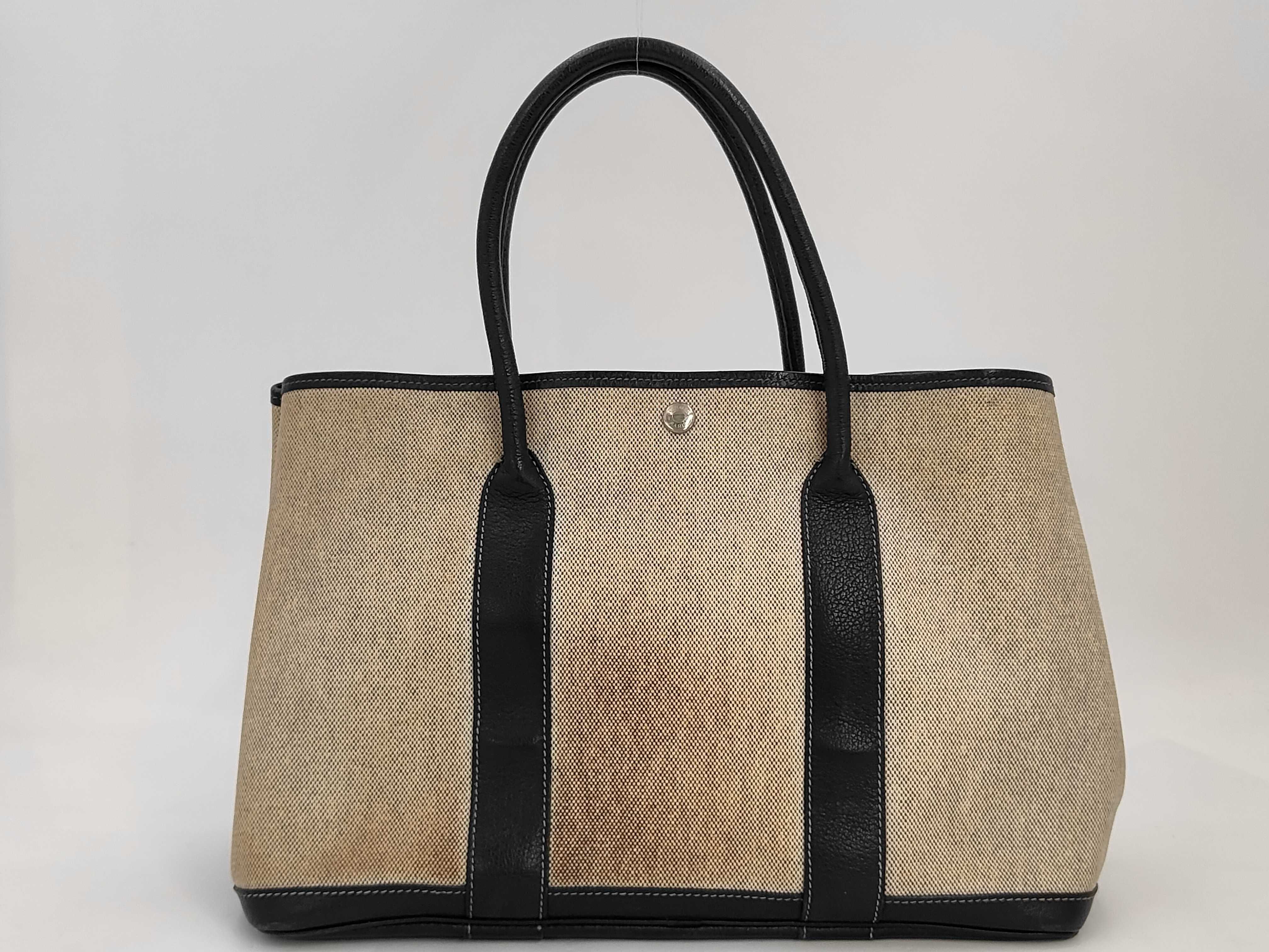 Garden Party PM Toile H Tote Bag ( F stamp)