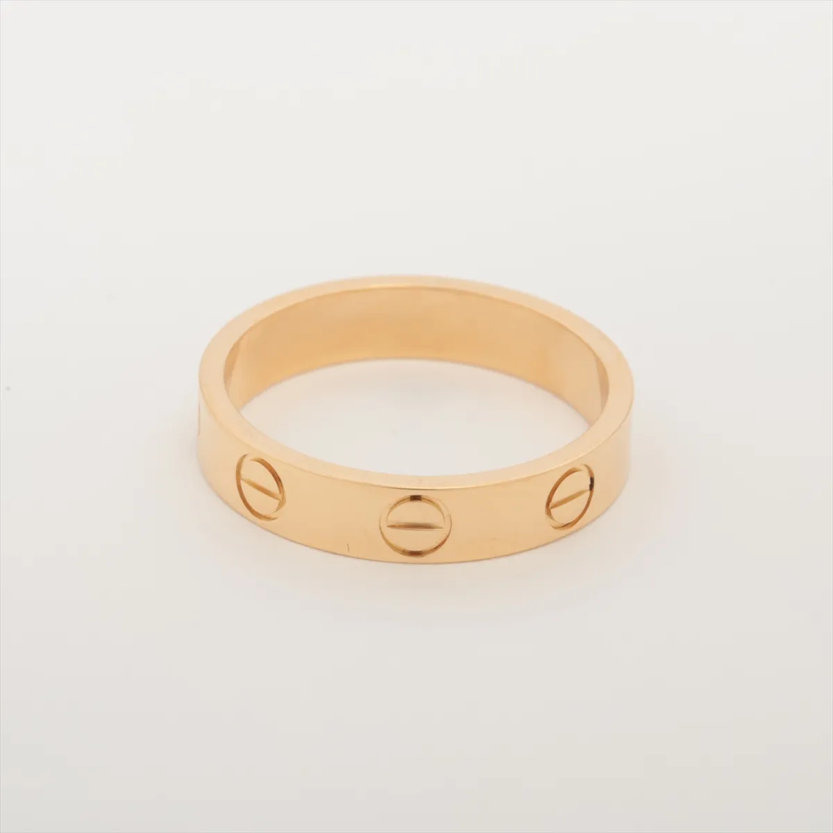 Mini Love Ring 750(YG) 3.0g 49 AHS862 Ddent — view 2
