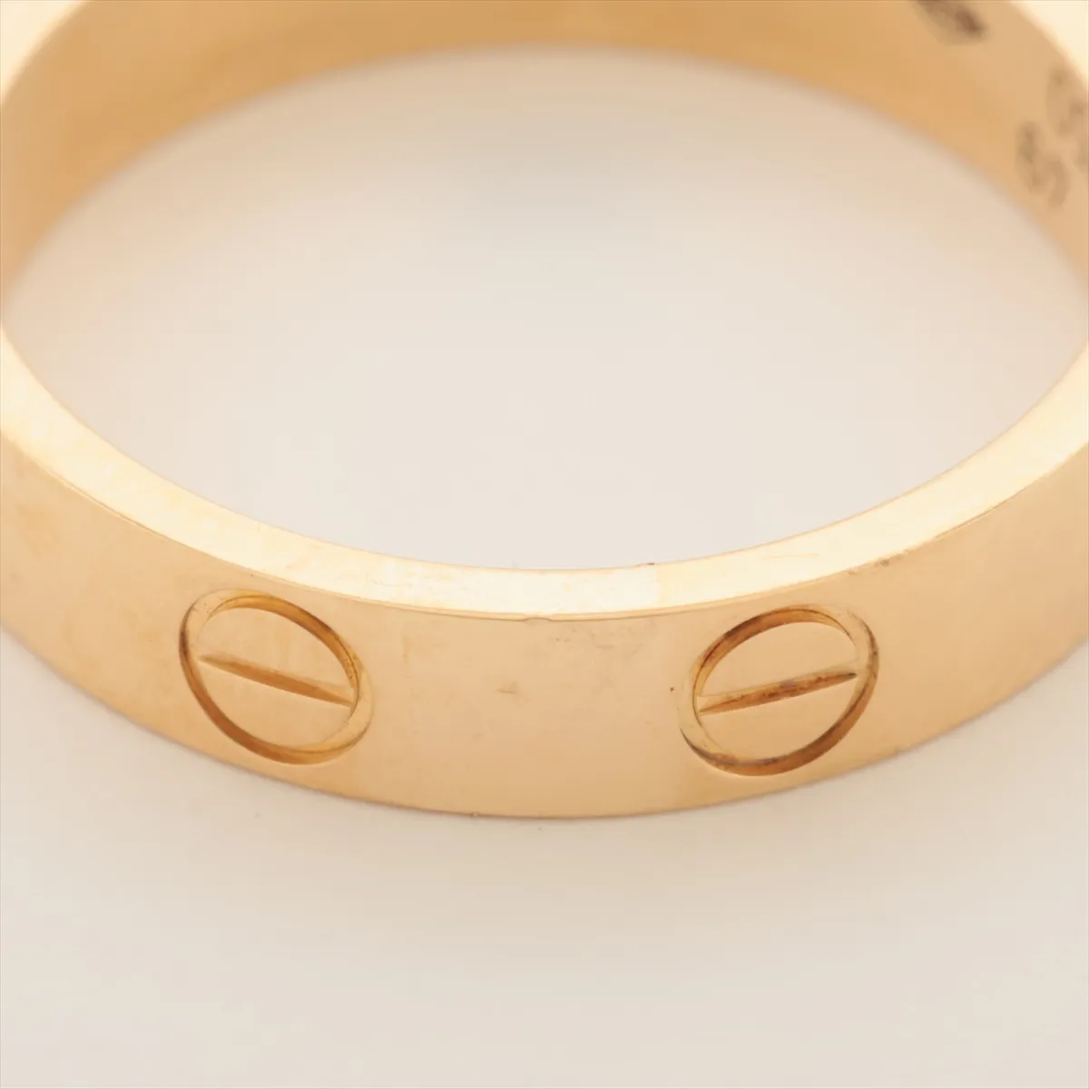 Mini Love Ring 750(YG) 3.0g 49 AHS862 Ddent — view 4