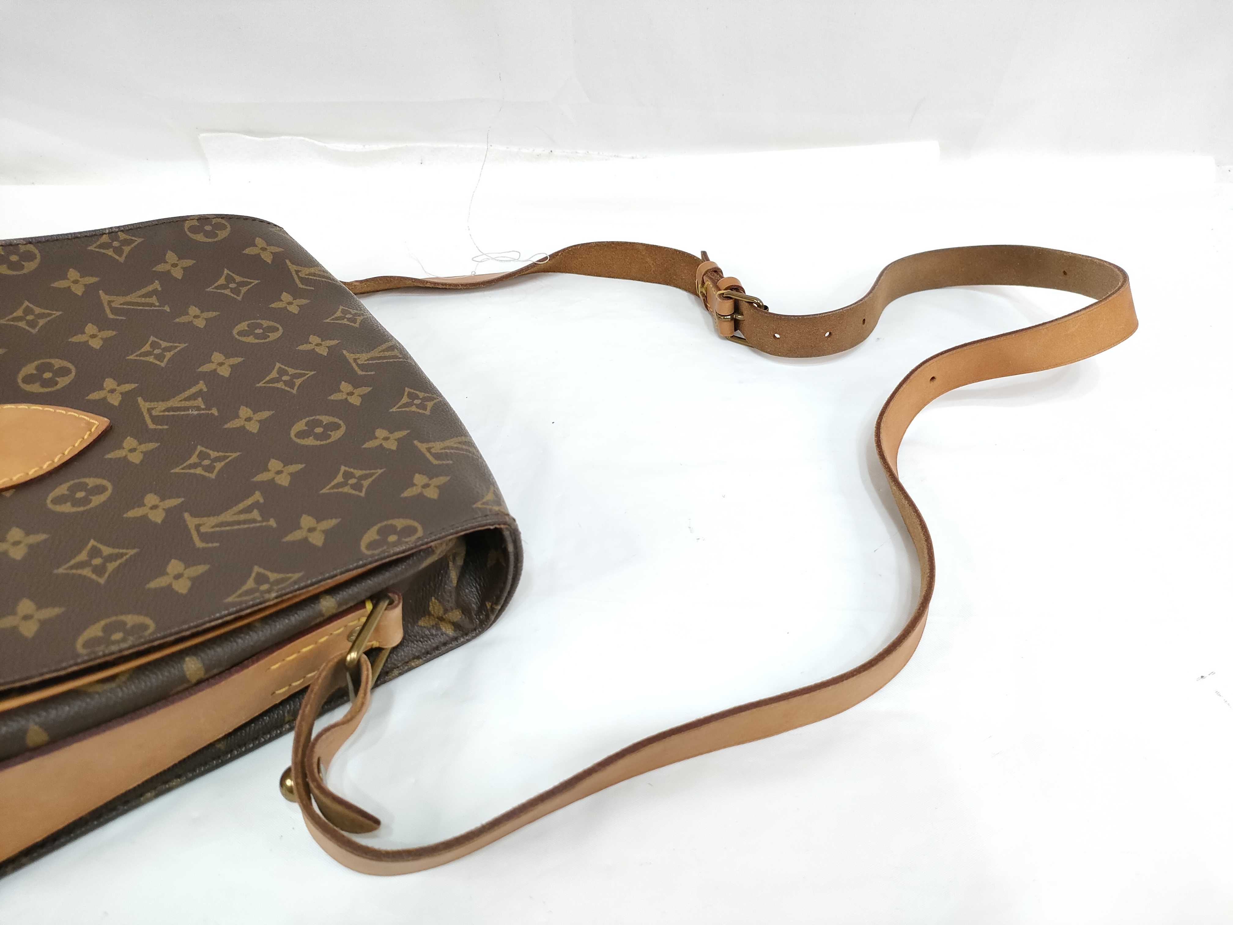 Monogram Vuitton Cartouchiere GM Shoulder Bag — view 3