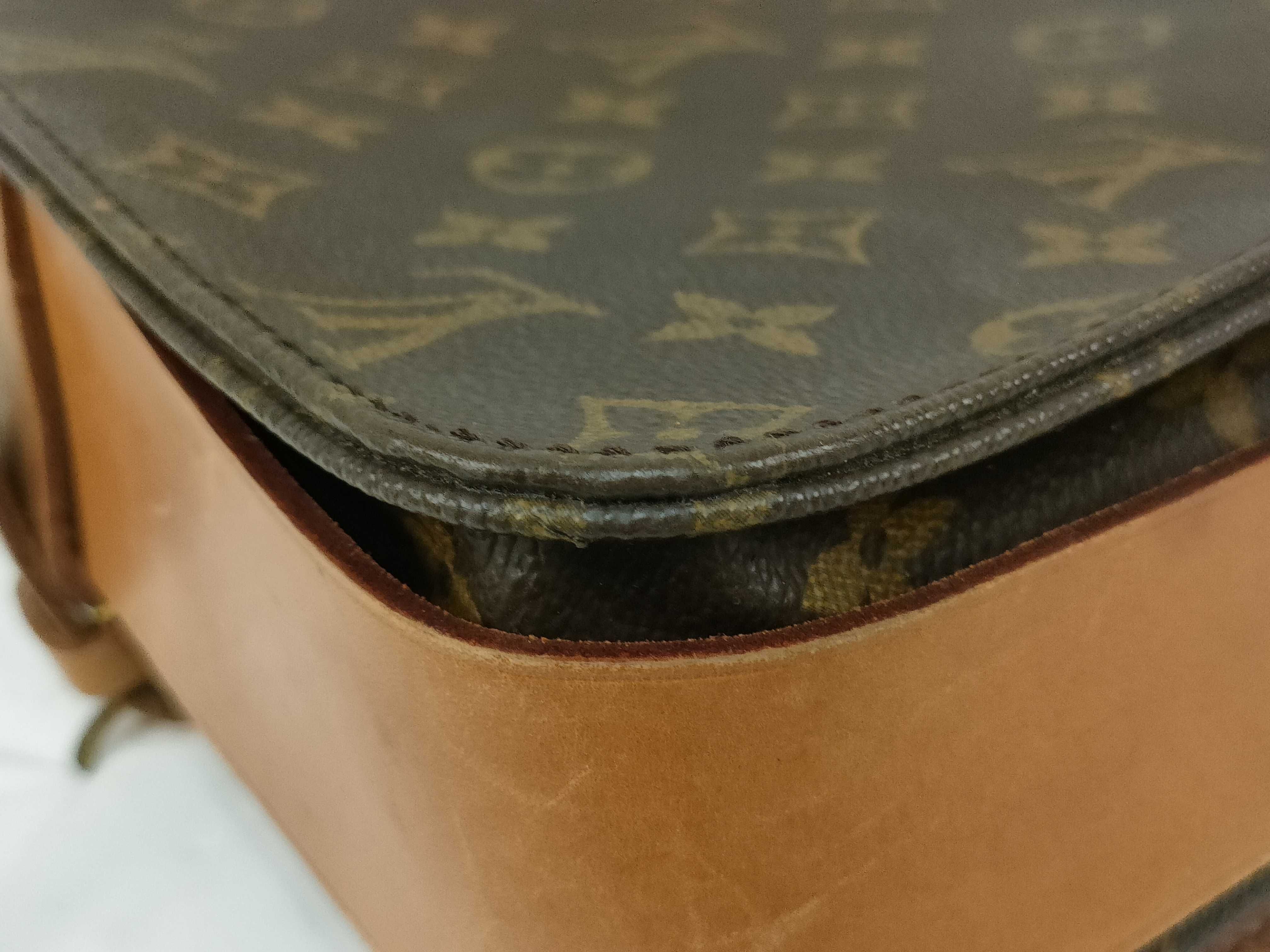 Monogram Vuitton Cartouchiere GM Shoulder Bag — view 6