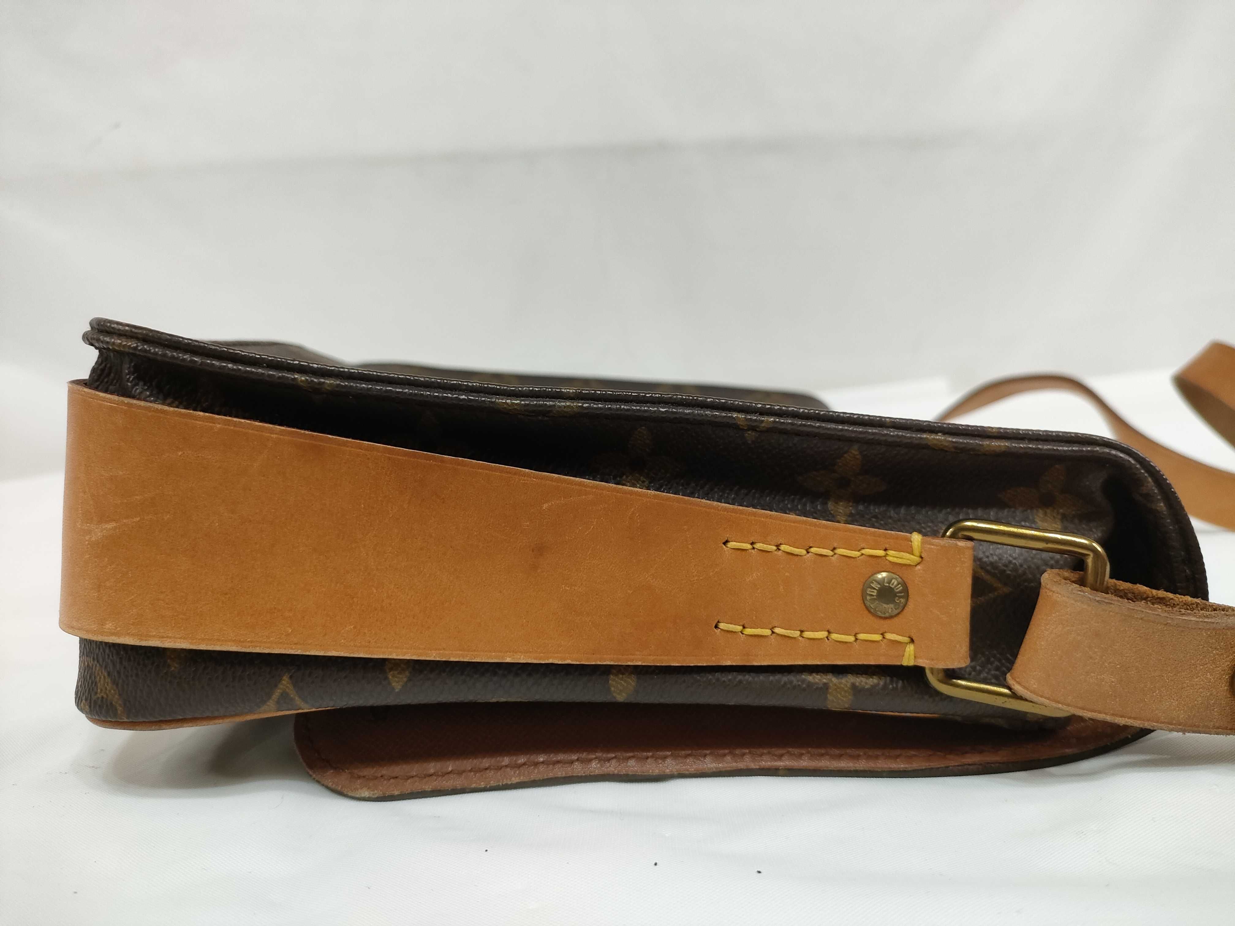 Monogram Vuitton Cartouchiere GM Shoulder Bag — view 7