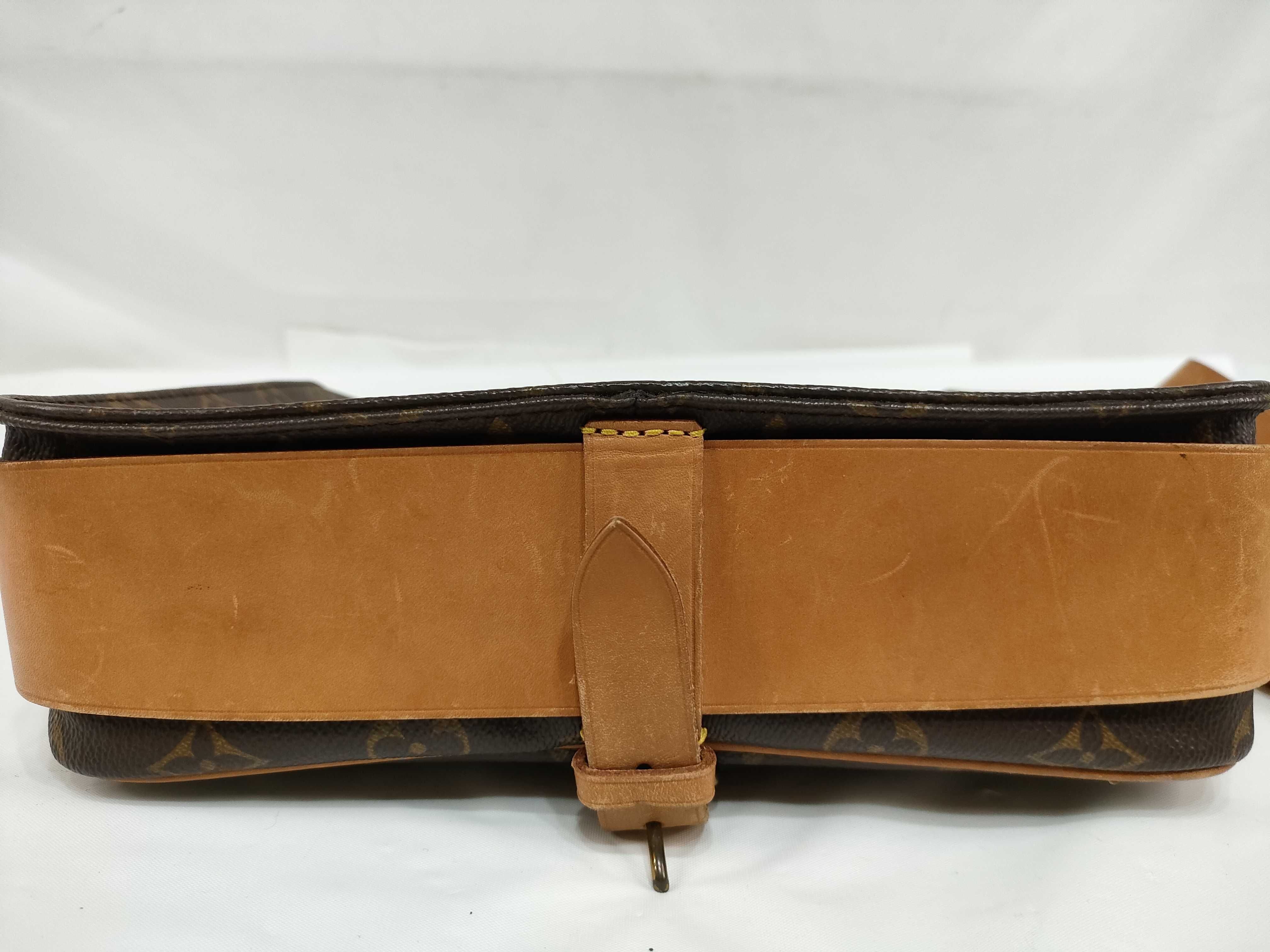 Monogram Vuitton Cartouchiere GM Shoulder Bag — view 8